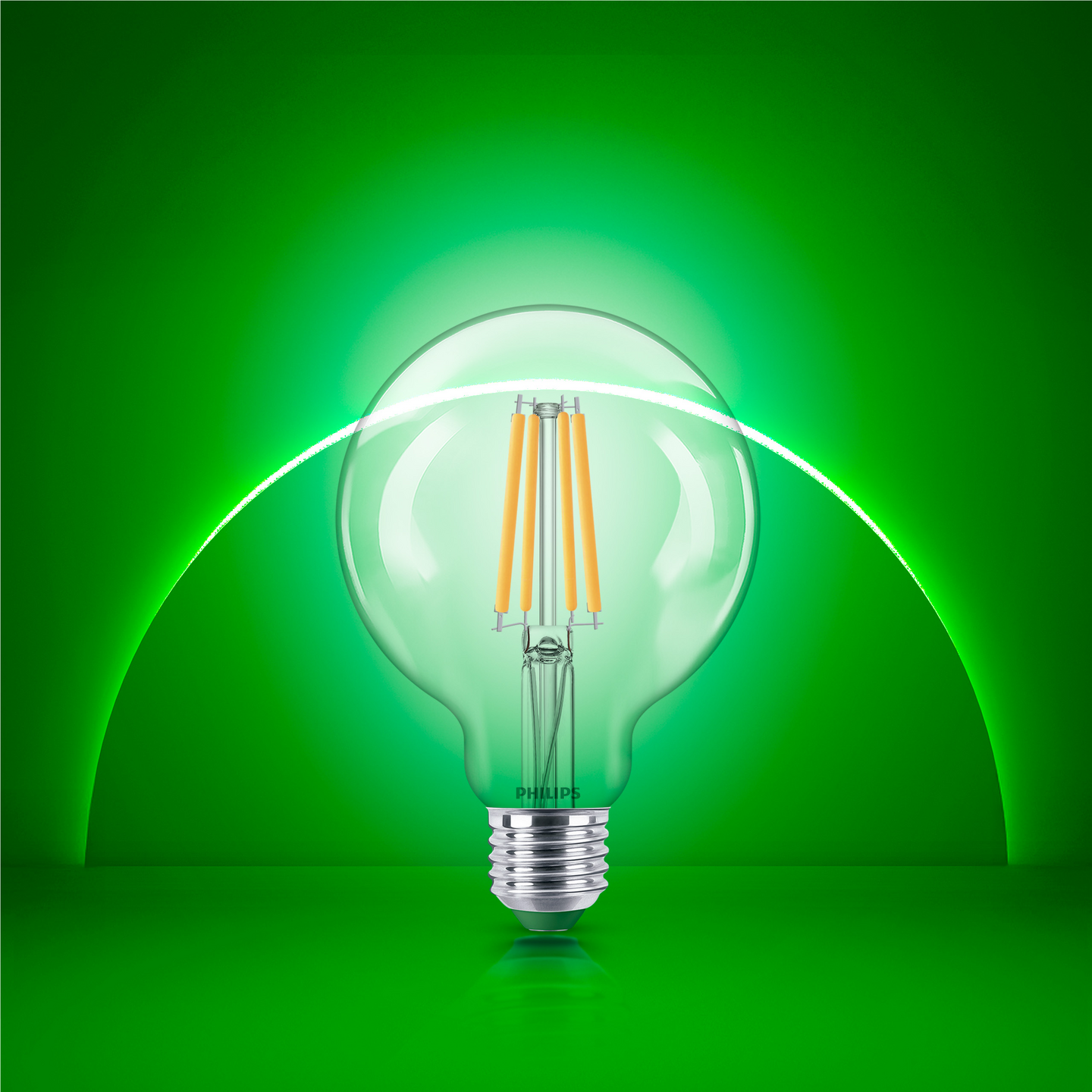 Led-lamppu Philips Ultra Efficient 60W E27 2700K 840lm läpinäkyvä lasi
