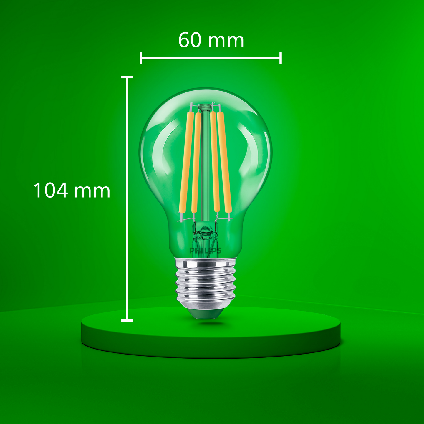 Led-vakiolamppu Philips Ultra Efficient A60 840lm 4W E27 2700K kirkas 2 kpl