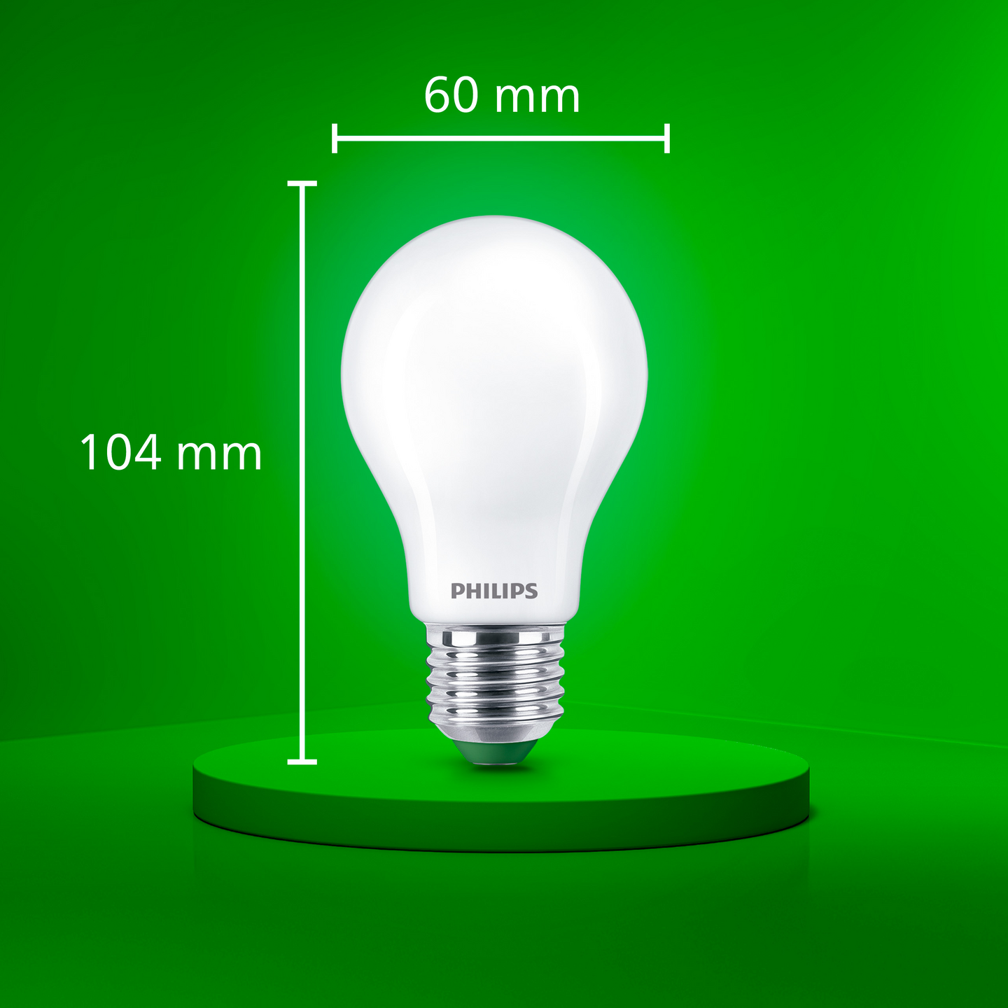 Led-vakiolamppu Philips Ultra Efficient A60 840lm 4W E27 2700K huurrettu 2 kpl