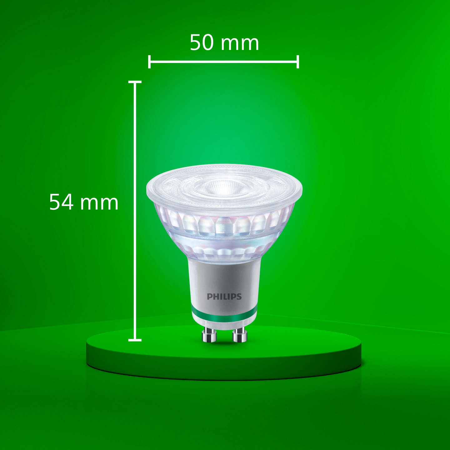 Led-kohdelamppu Philips Ultra Efficient PAR16 400lm 2,1W GU10 4000K kirkas