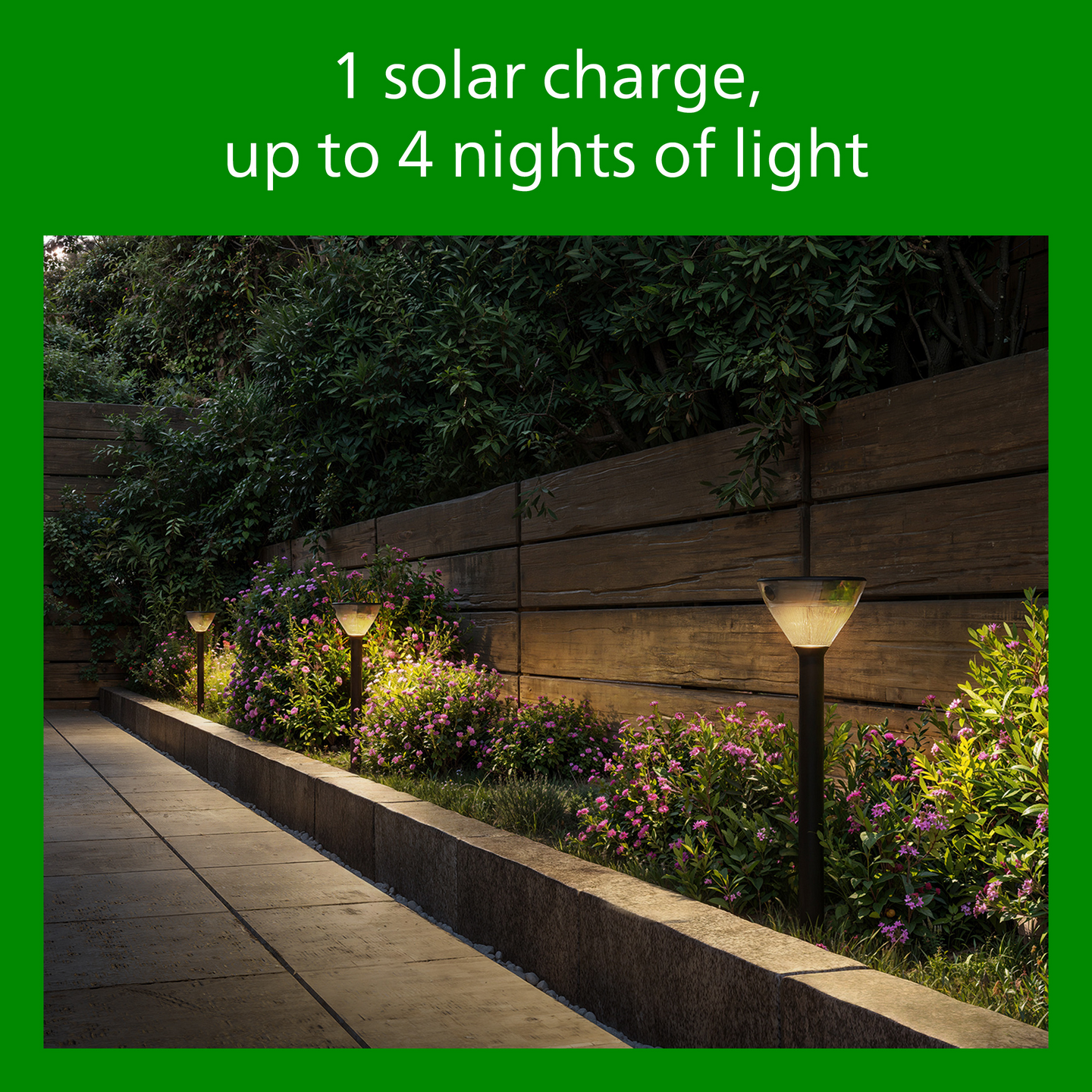 Aurinkokennovalaisin Philips Blaise UE 1,5W 3000K 250lm antrasiitti