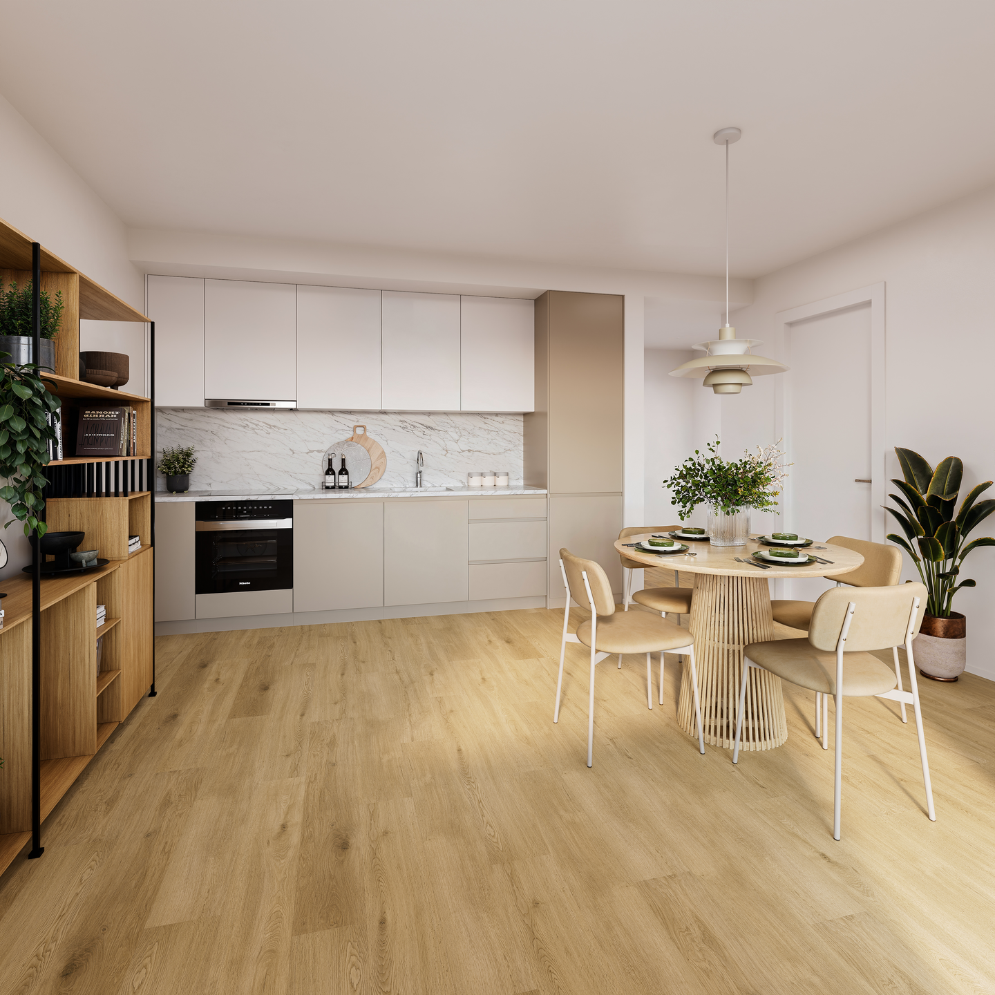 Vinyylilankku Nordic Basic 3041 Rosala 2,233m2
