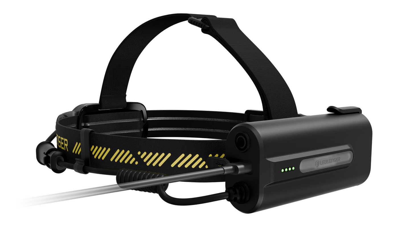 Otsavalaisin Ledlenser H19R Pro ladattava 3800lm keltainen