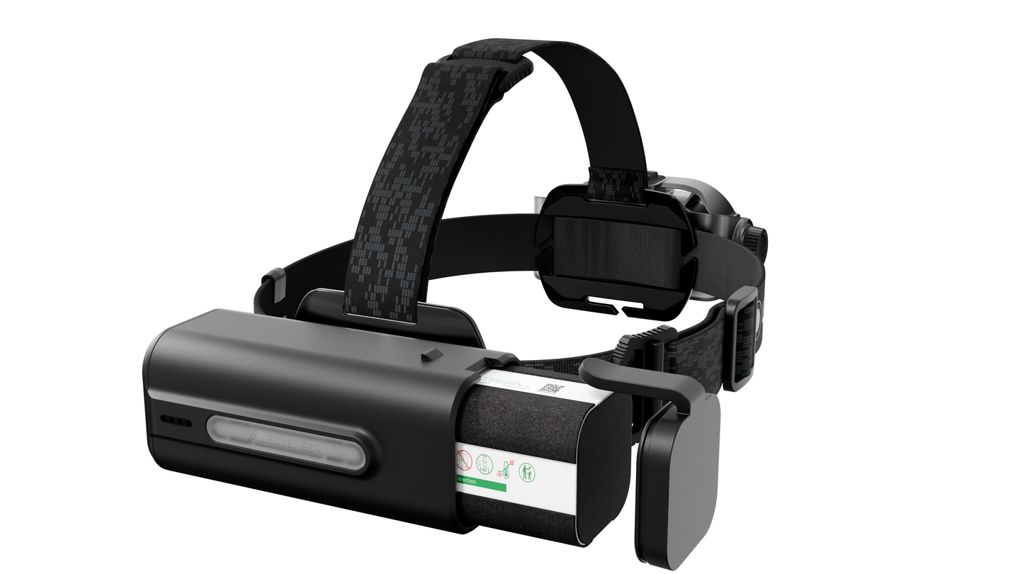 Otsavalaisin Ledlenser H21R ladattava 10000lm musta