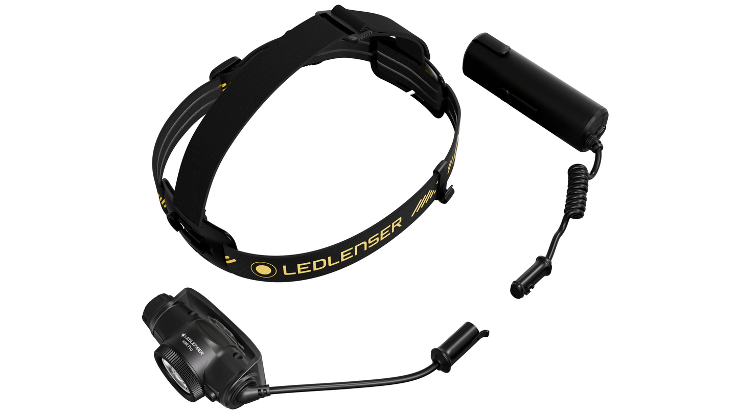 Otsavalaisin Ledlenser H9R Pro ladattava 2200lm keltainen