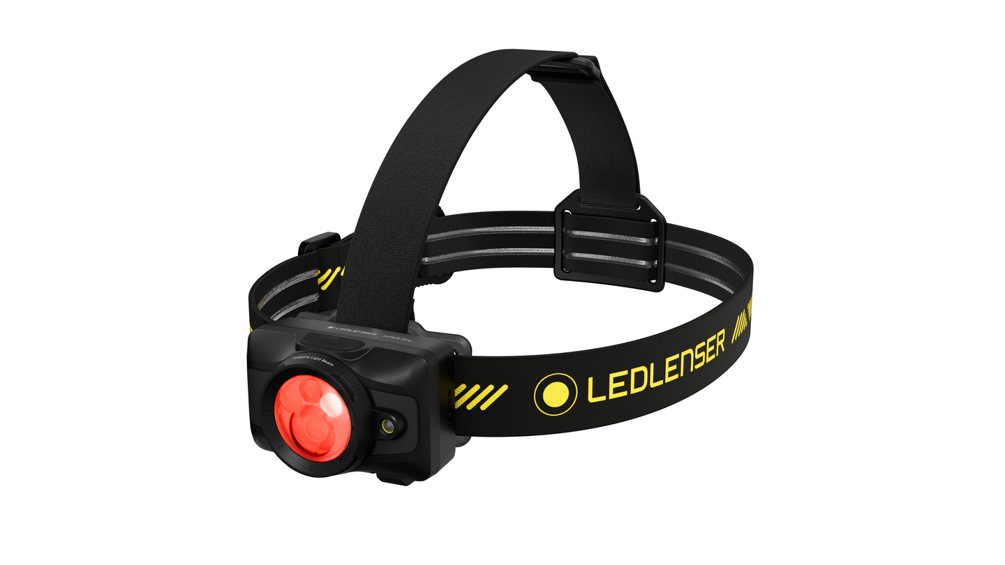 Otsavalaisin Ledlenser HF6R Pro ladattava 900lm keltainen
