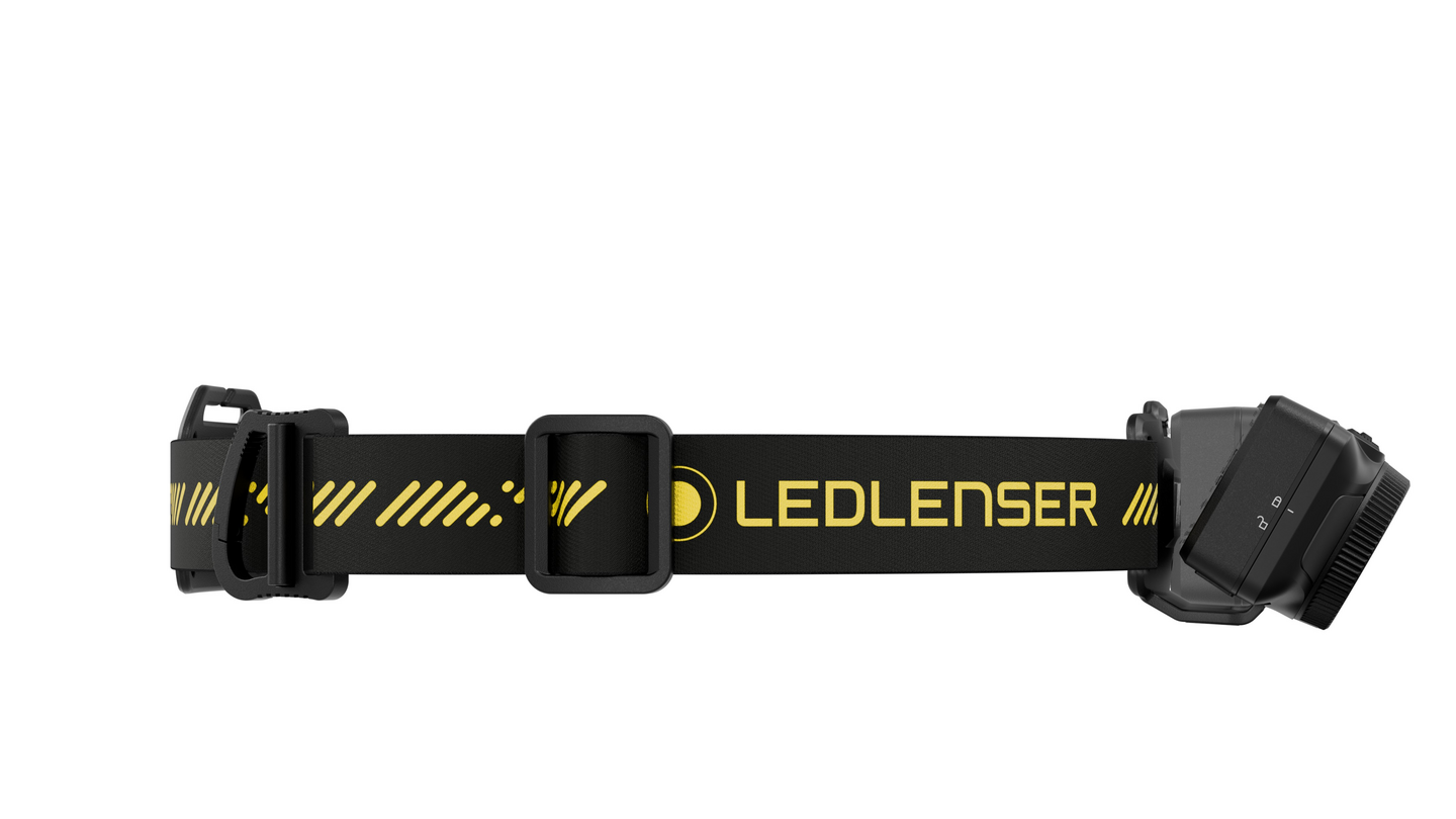 Otsavalaisin Ledlenser HF7R Pro ladattava 1200lm keltainen