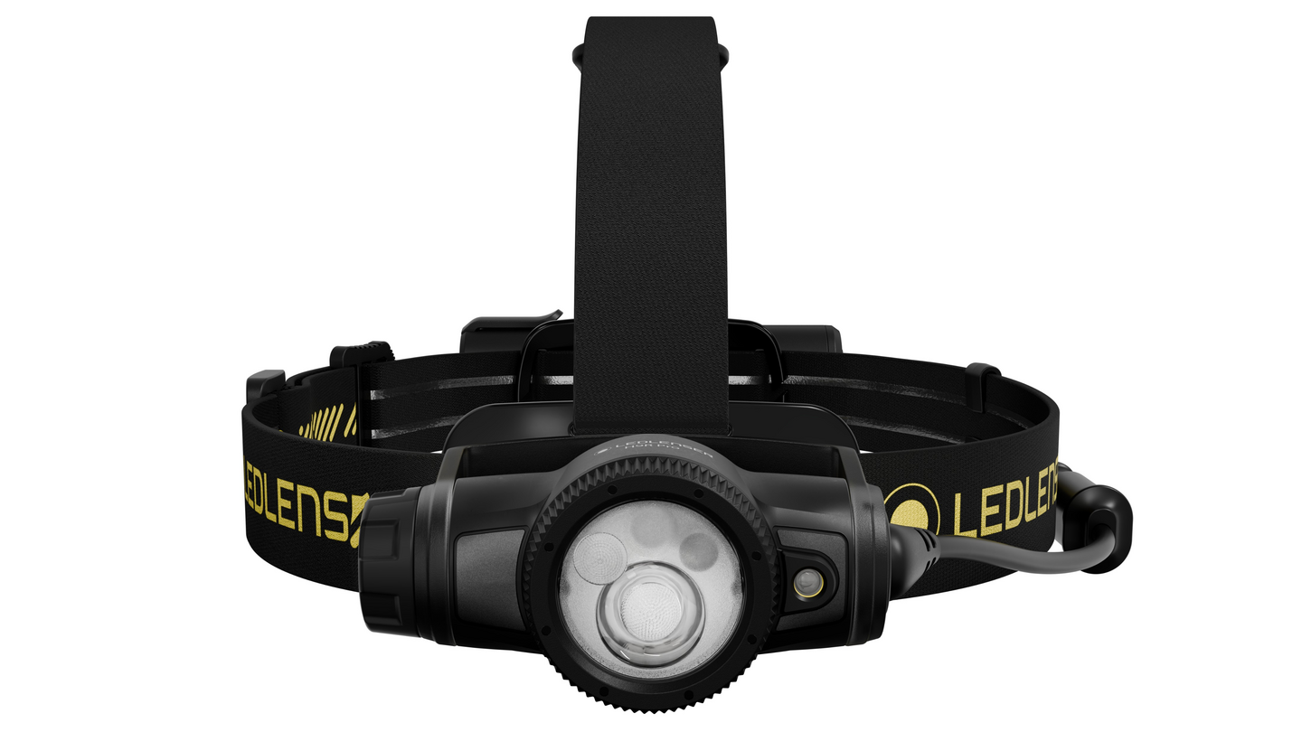 Otsavalaisin Ledlenser H9R Pro ladattava 2200lm keltainen
