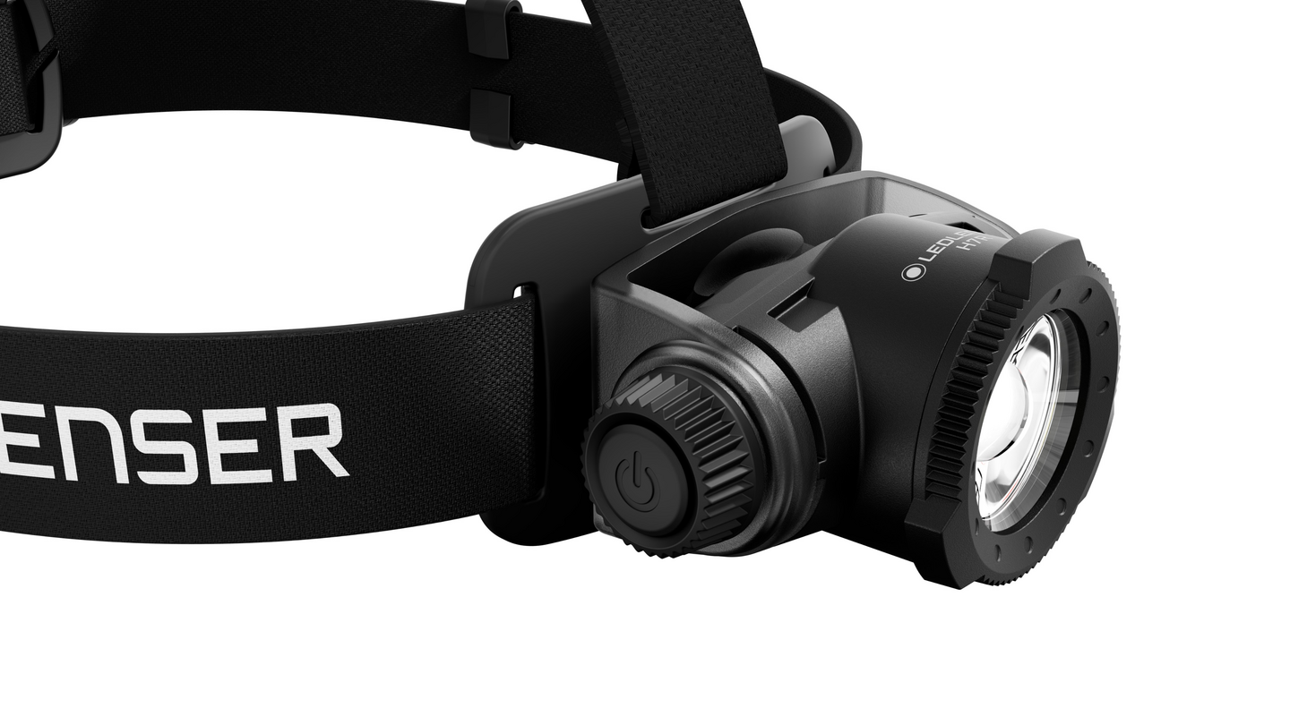 Otsavalaisin Ledlenser H7R ladattava 1200lm musta