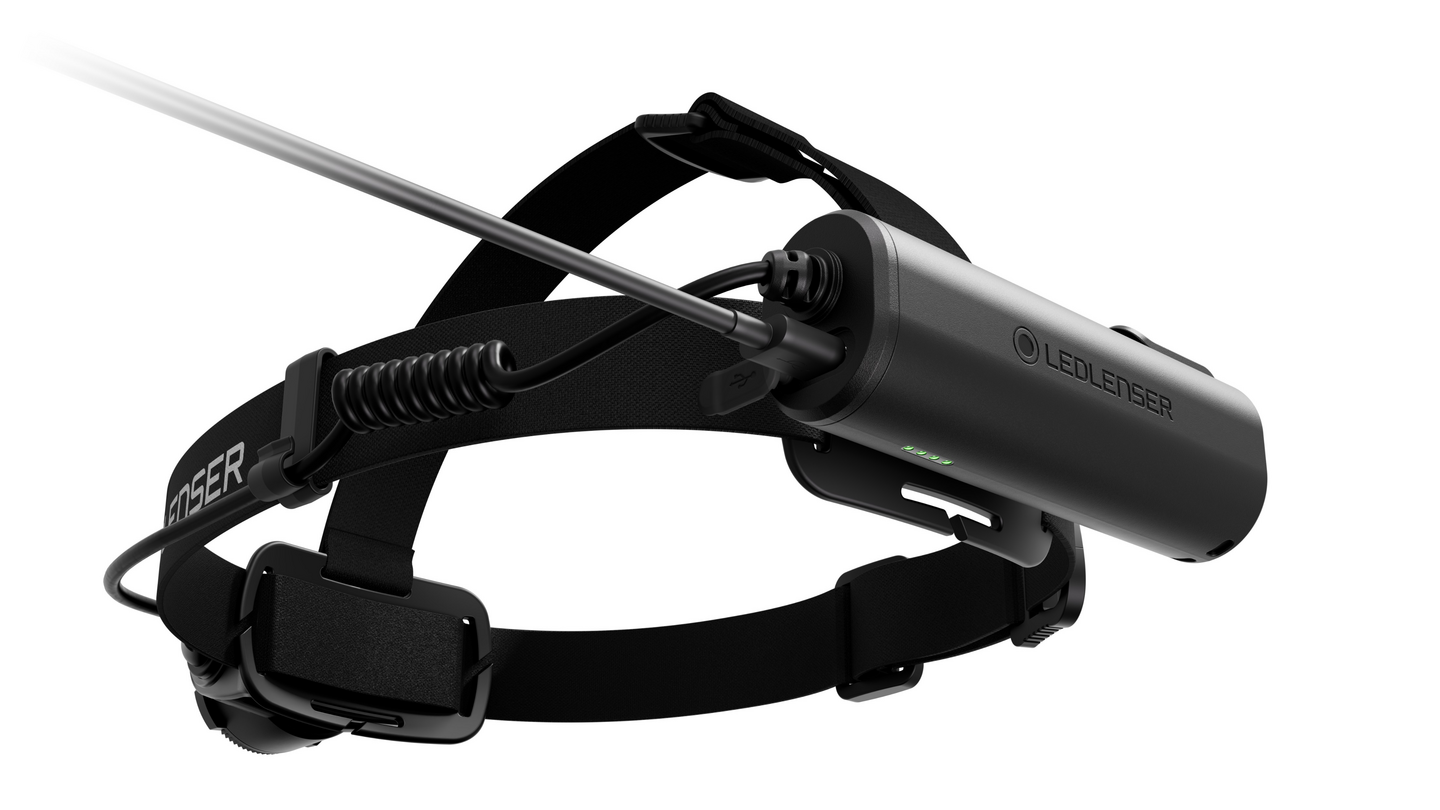Otsavalaisin Ledlenser H7R ladattava 1200lm musta