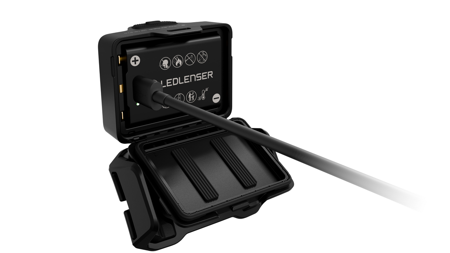 Otsavalaisin Ledlenser HF4R Pro ladattava 650lm keltainen