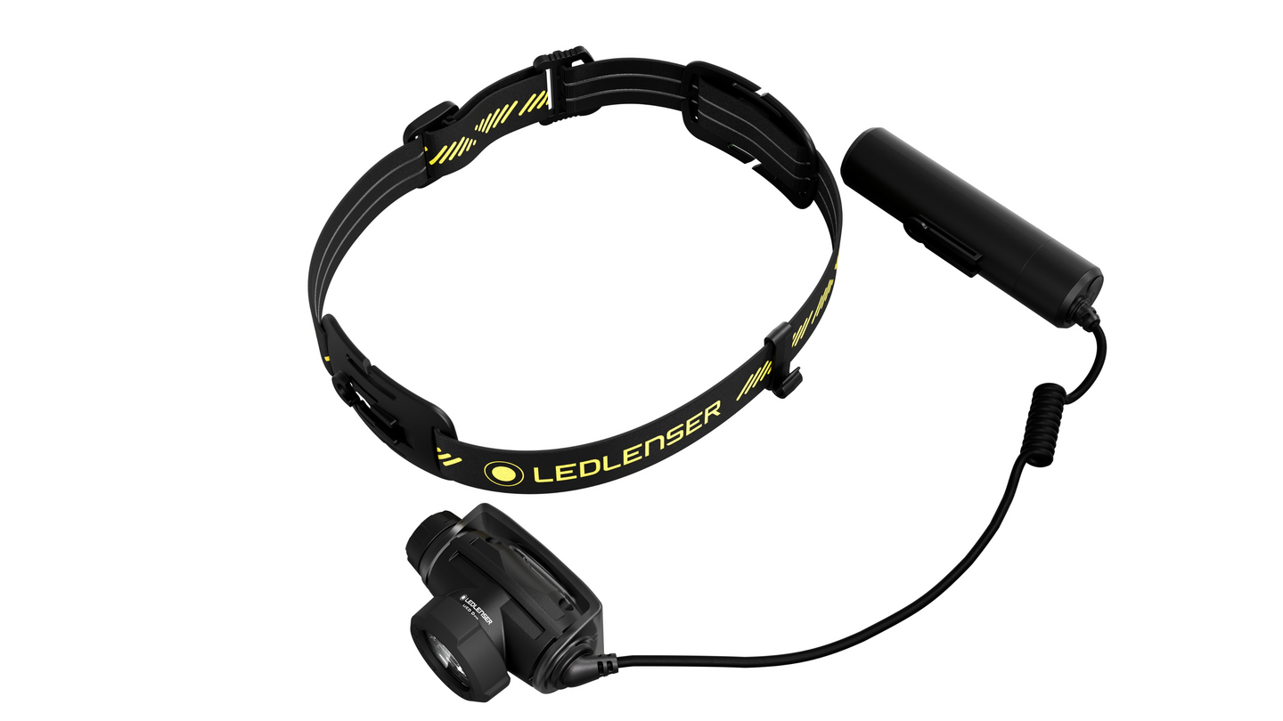 Otsavalaisin Ledlenser H5R Pro ladattava 750lm keltainen