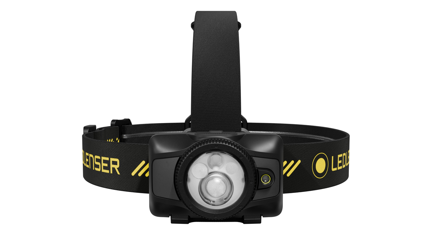 Otsavalaisin Ledlenser HF7R Pro ladattava 1200lm keltainen