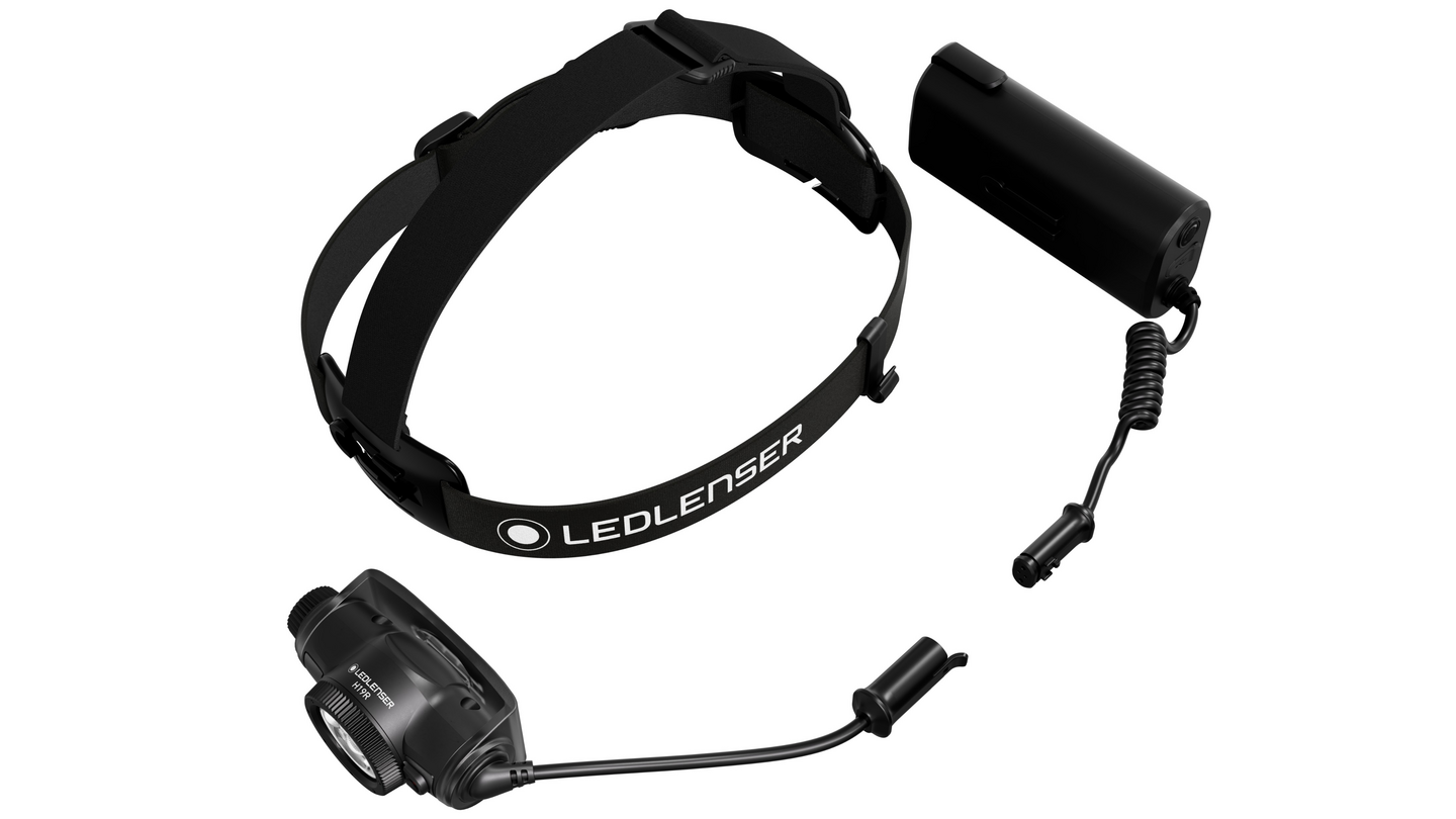 Otsavalaisin Ledlenser H19R ladattava 3800lm musta