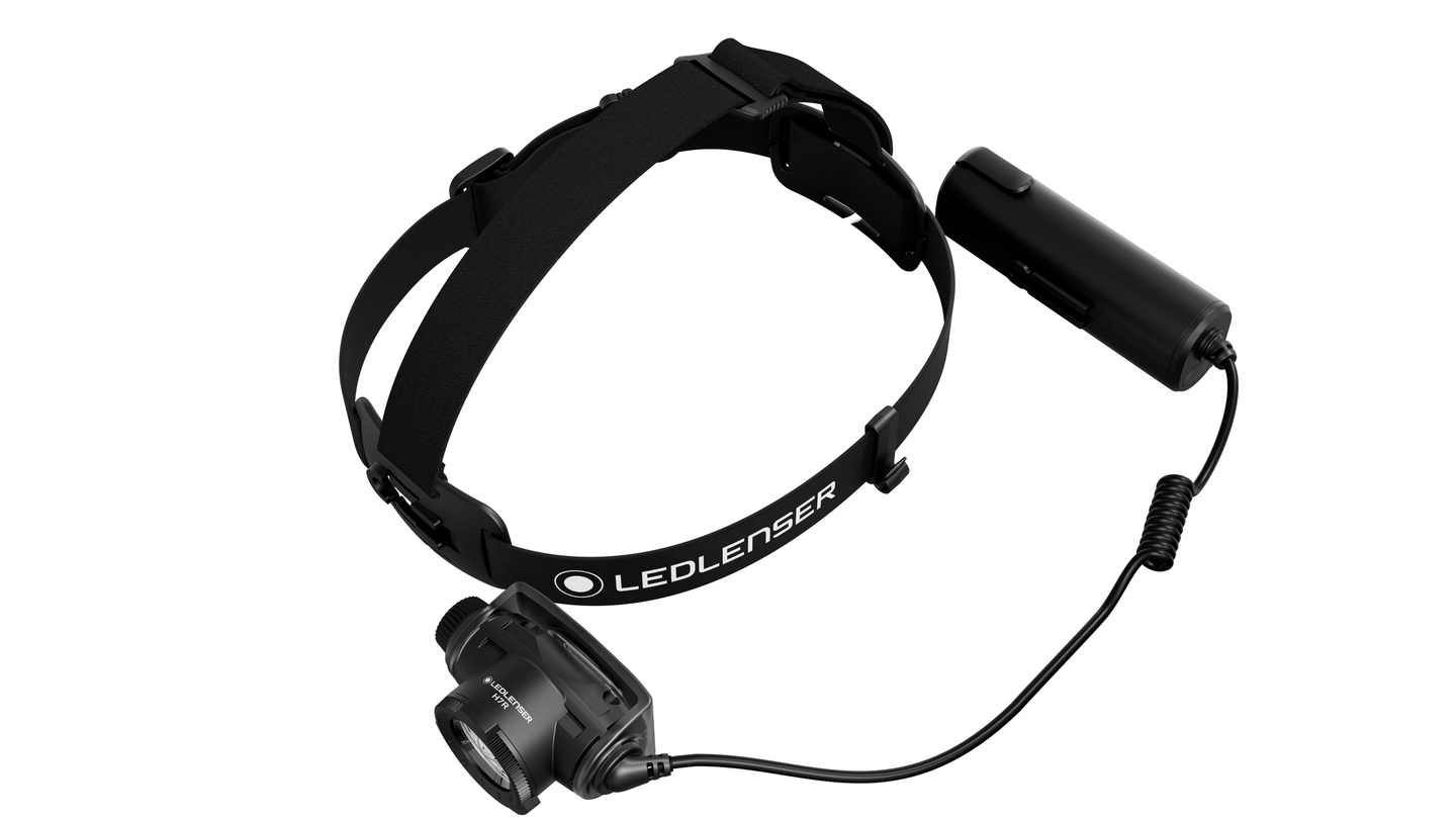 Otsavalaisin Ledlenser H7R ladattava 1200lm musta