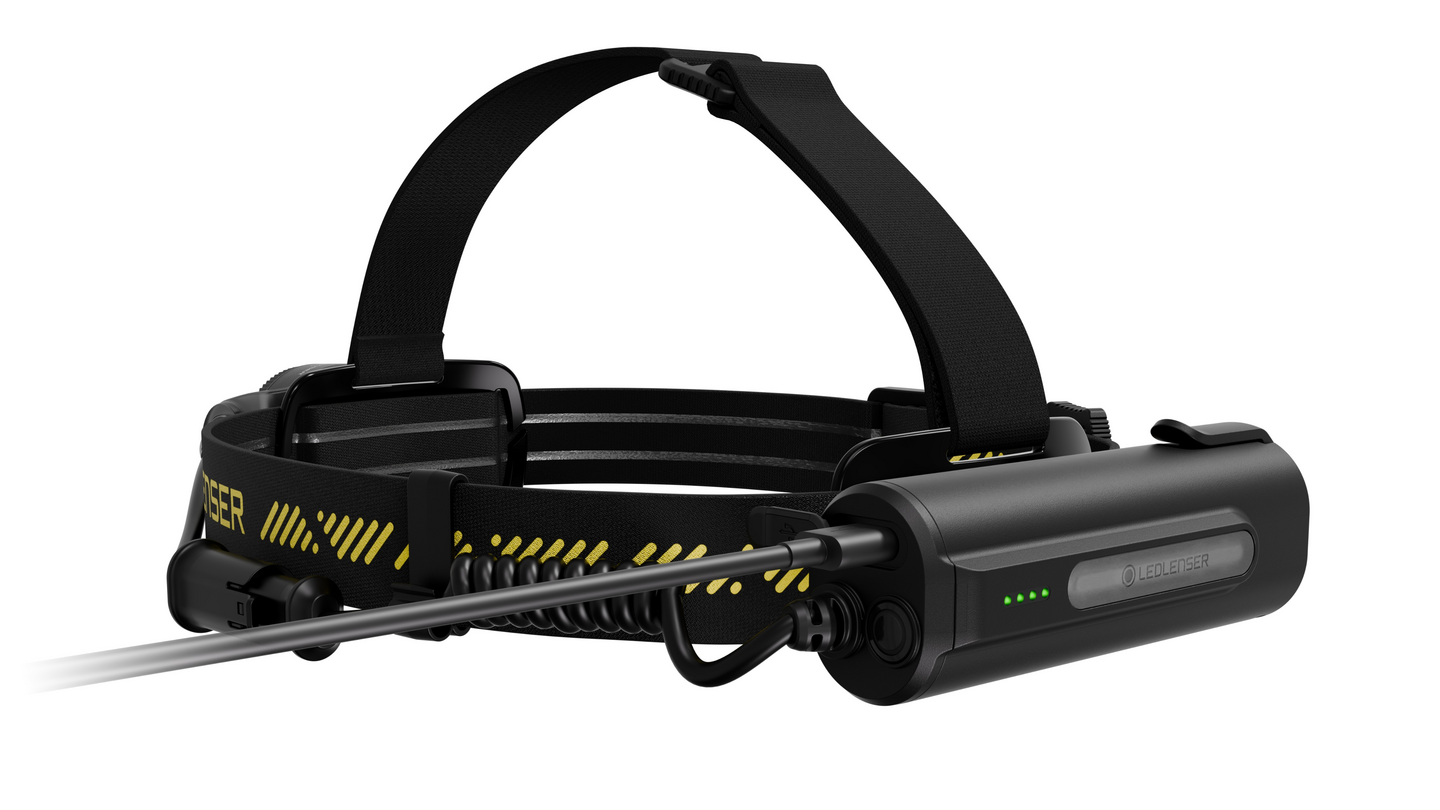 Otsavalaisin Ledlenser H9R Pro ladattava 2200lm keltainen