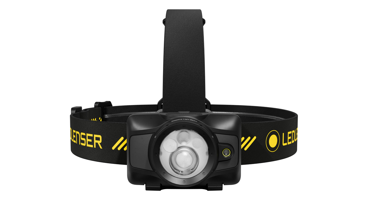 Otsavalaisin Ledlenser HF6R Pro ladattava 900lm keltainen