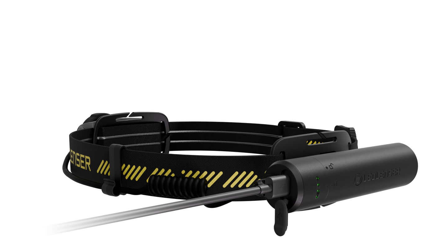 Otsavalaisin Ledlenser H5R Pro ladattava 750lm keltainen
