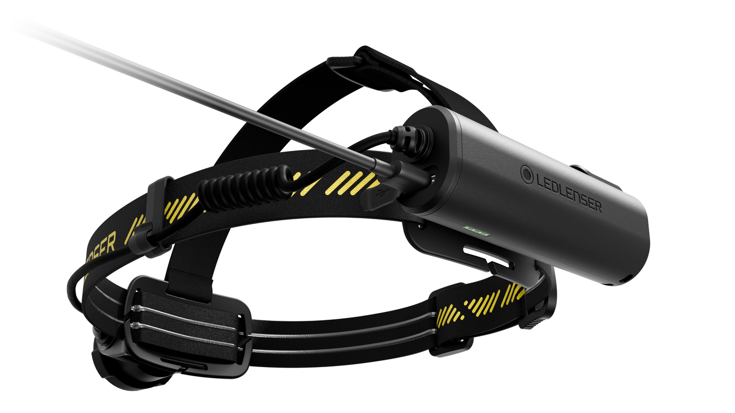 Otsavalaisin Ledlenser H7R Pro ladattava 1200lm keltainen