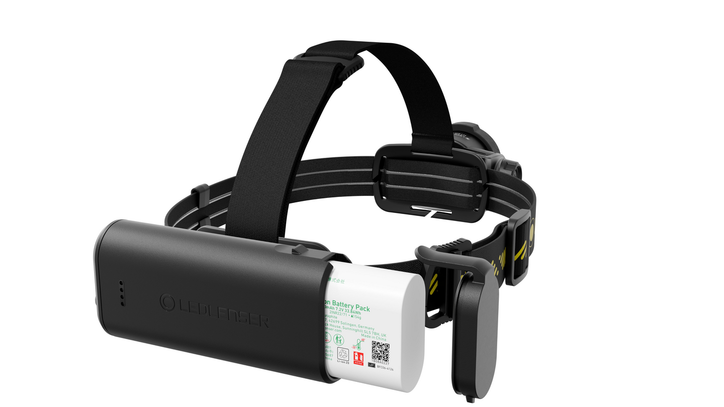 Otsavalaisin Ledlenser H15R Pro ladattava 3000lm keltainen