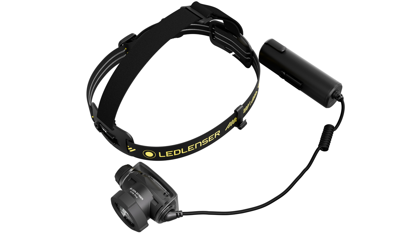 Otsavalaisin Ledlenser H7R Pro ladattava 1200lm keltainen