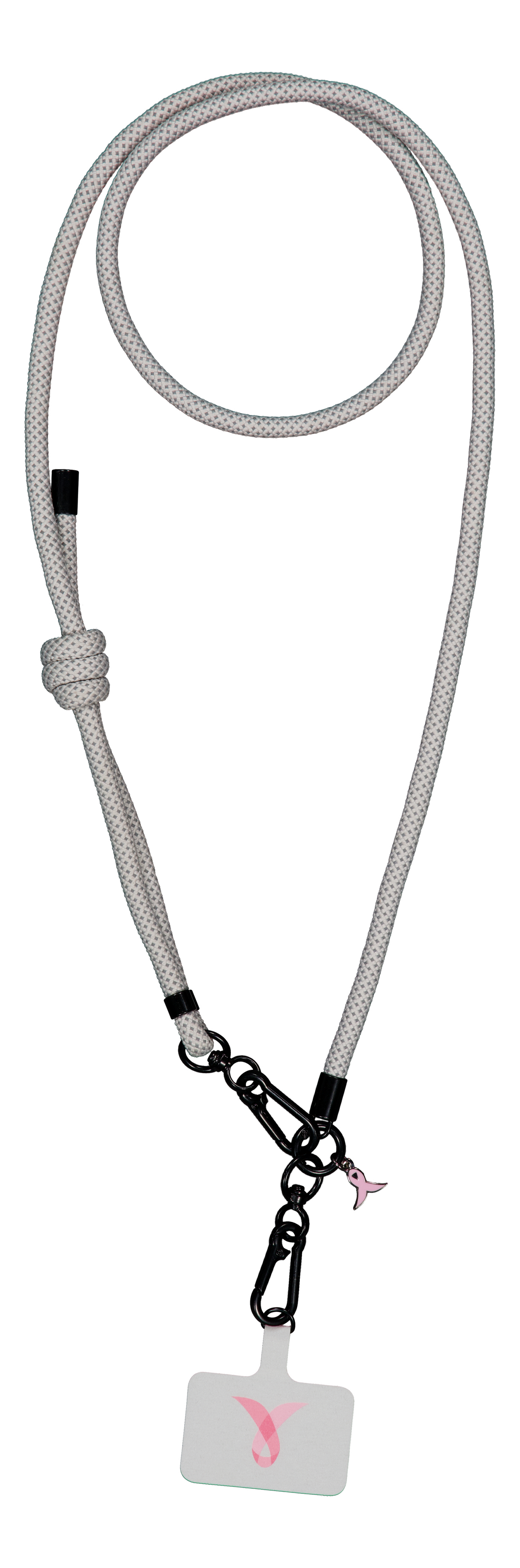 Kännykkähihna crossbody Roosa nauha heijastava