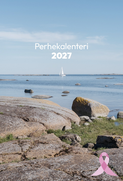 Perhekalenteri 2027 Roosa nauha