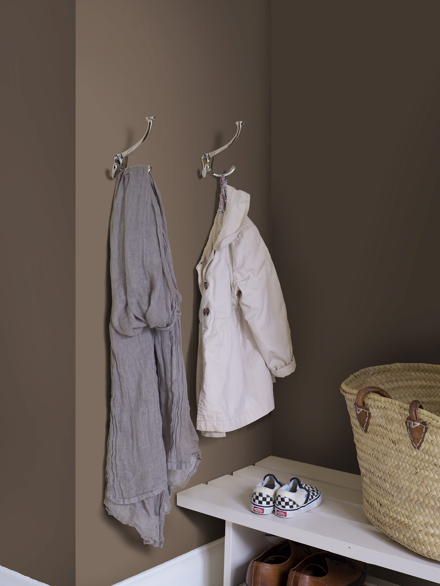 Kuitutapetti Boråstapeter Pigment 7566 Chestnut Brown 10,05m