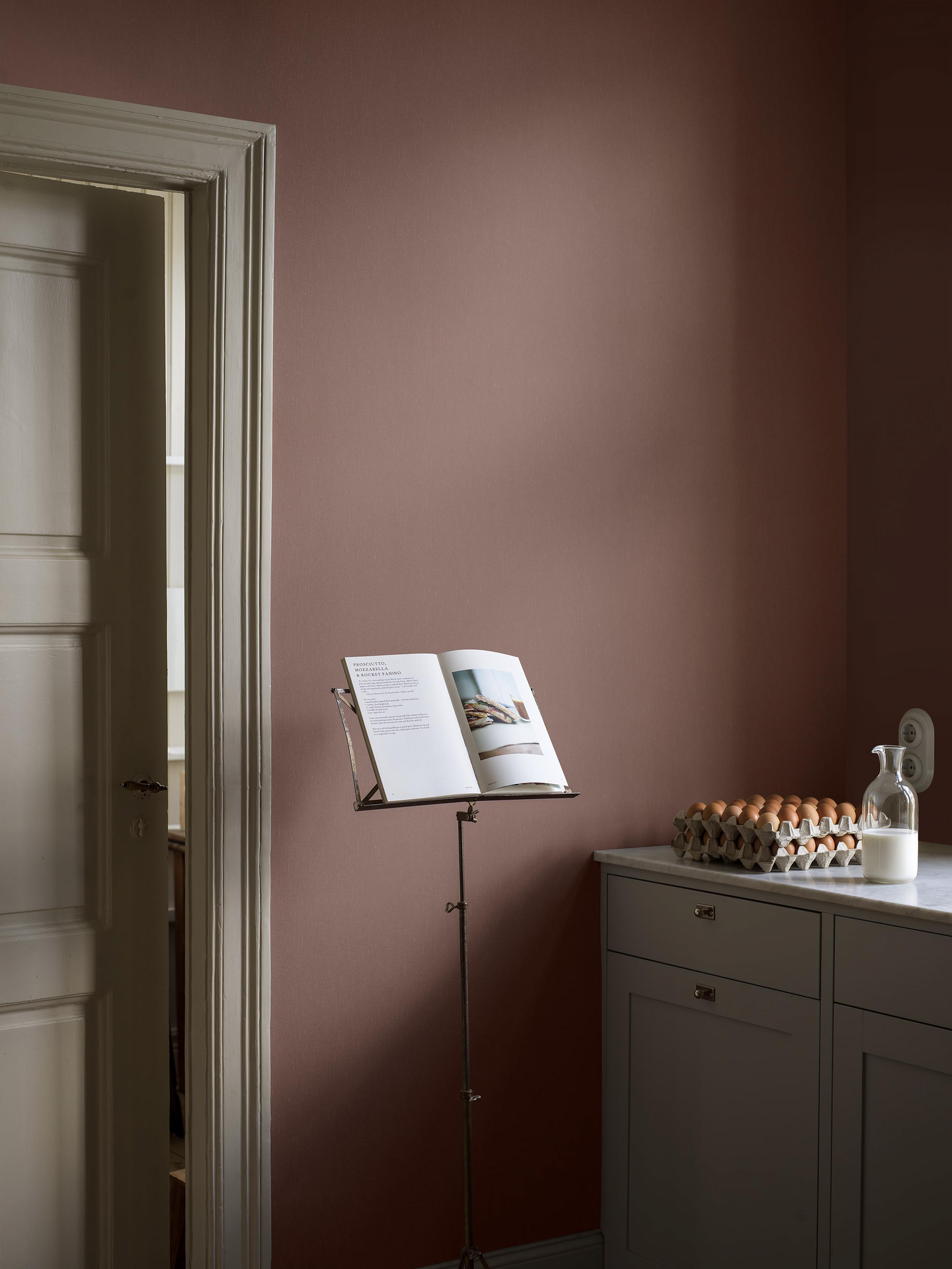 Kuitutapetti Boråstapeter Linen 4346 Marsala Linen 10,05m