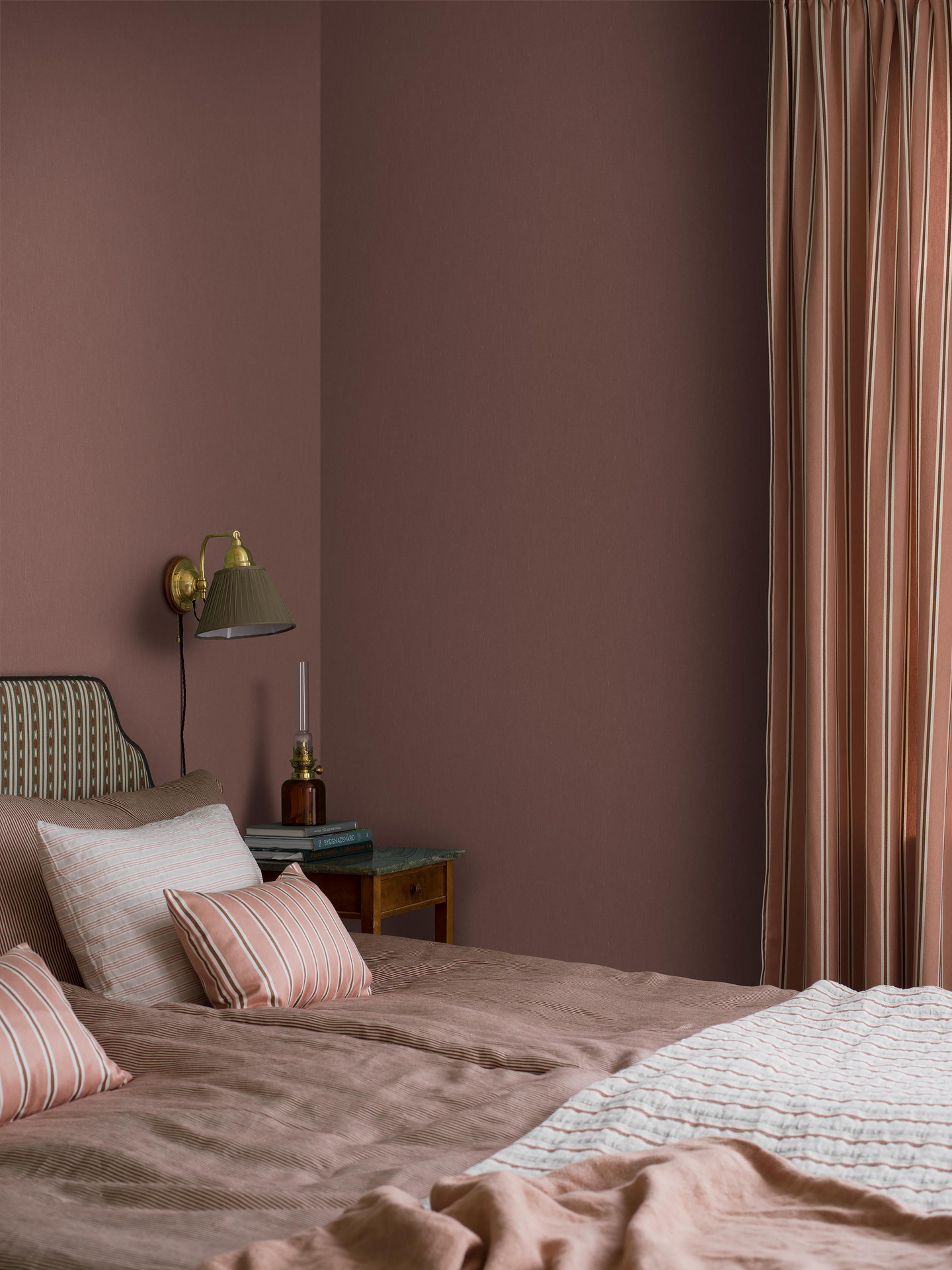 Kuitutapetti Boråstapeter Linen 4346 Marsala Linen 10,05m