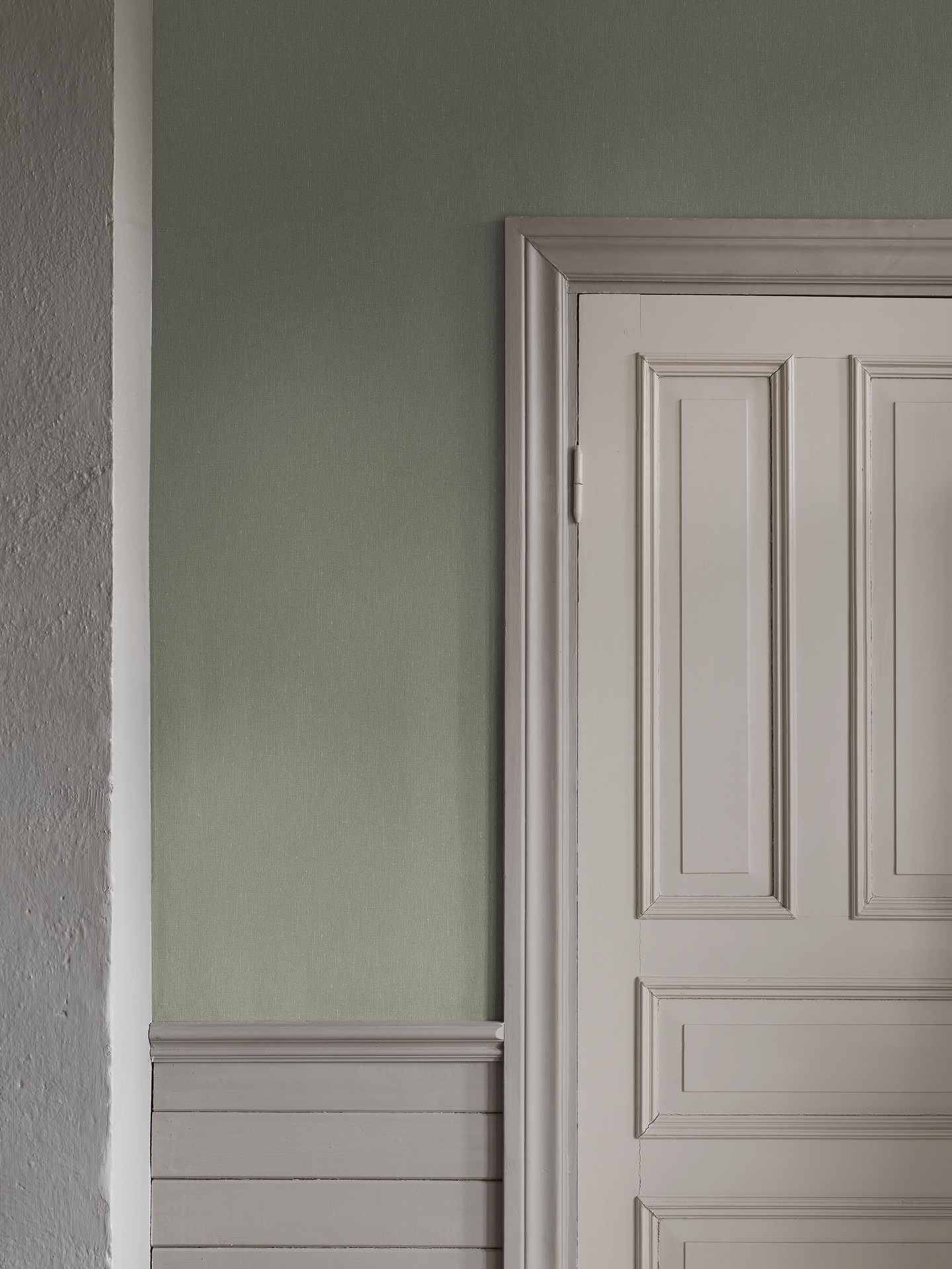 Kuitutapetti Boråstapeter Linen 4350 Deep Sage 10,05m