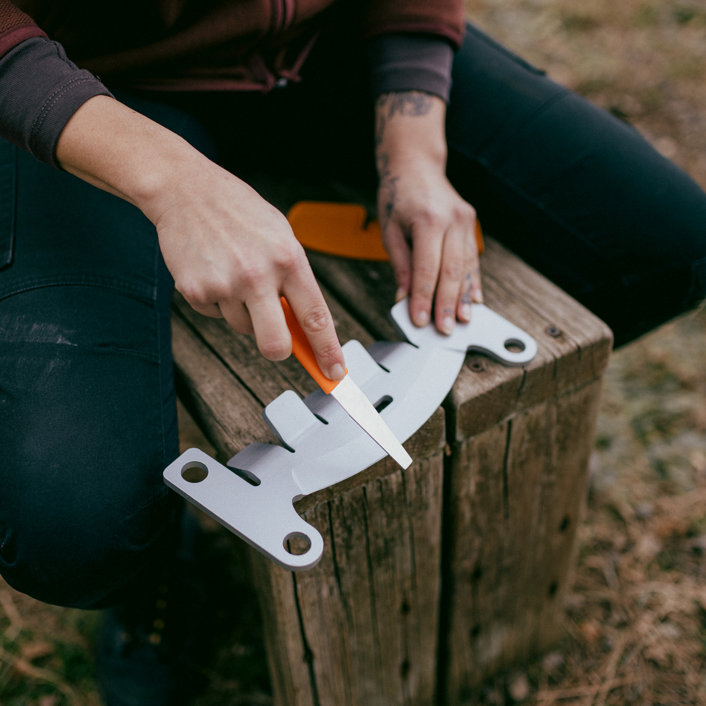 Sytykkeenhalkaisija Fiskars X-Series L ulkokäyttöön