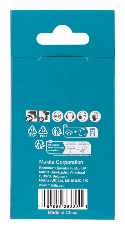 Metalliporanterä Makita HSS-TiAIN 4,2x71mm 1/4" kuusiokanta keskityskärki