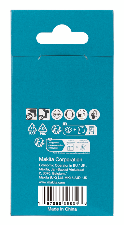 Metalliporanterä Makita HSS-TiAIN 4,5x75mm 1/4" kuusiokanta keskityskärki