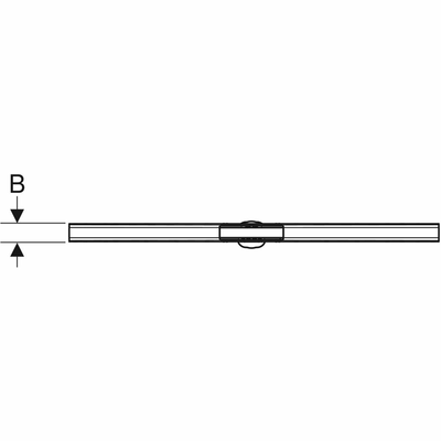 Lattiakaivon Kouru Geberit 1100mm Samppanja Cl80