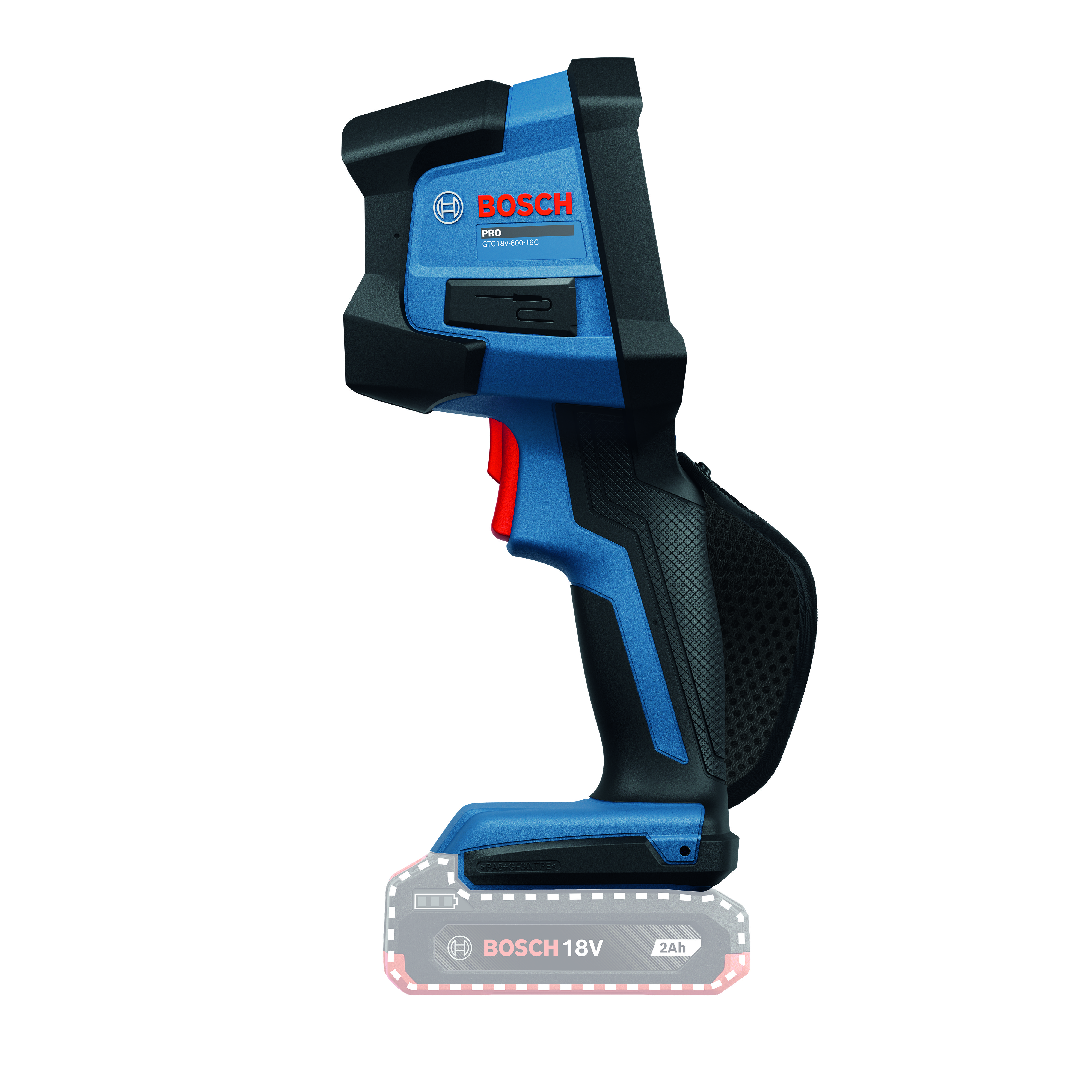 Lämpökamera Bosch PRO GTC18V-600-16C 1x2,0Ah L-Boxx