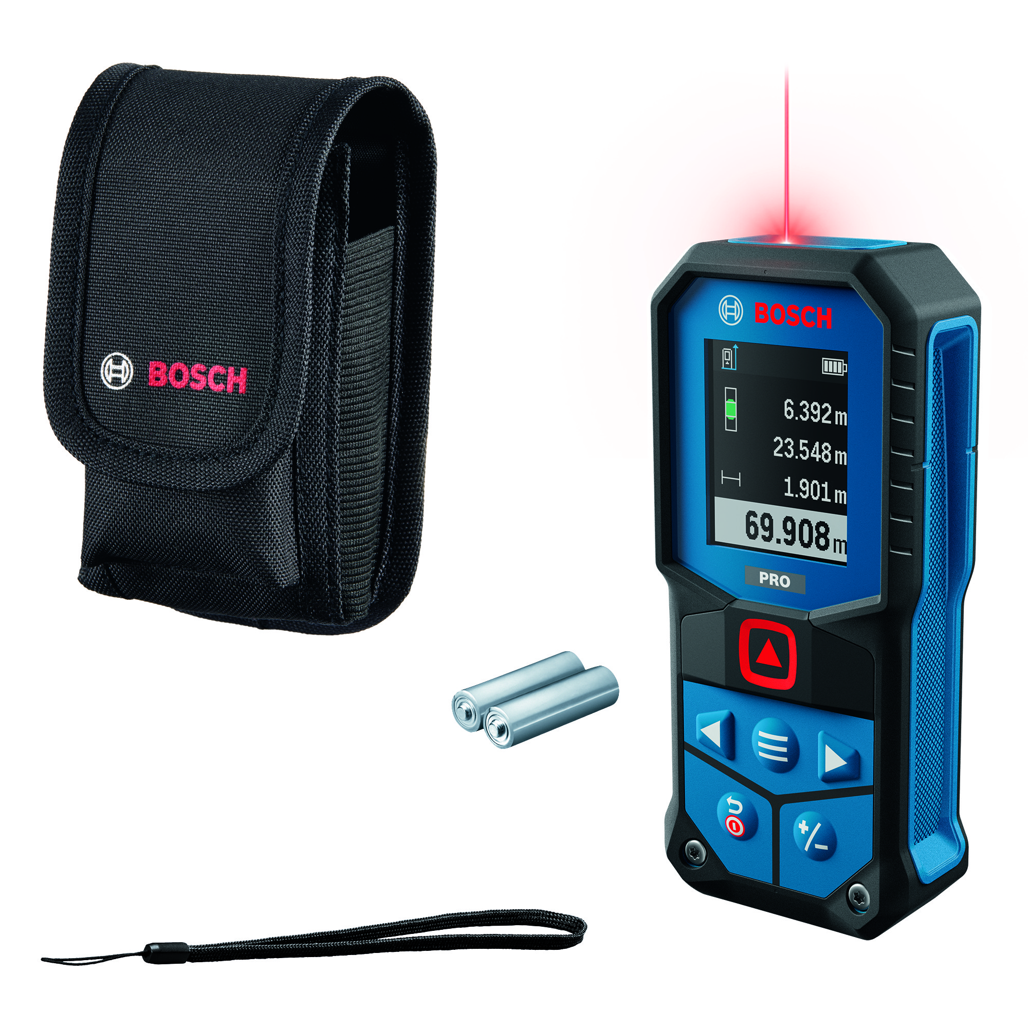 Laseretäisyysmittalaite Bosch PRO GLM70-32 2xAA
