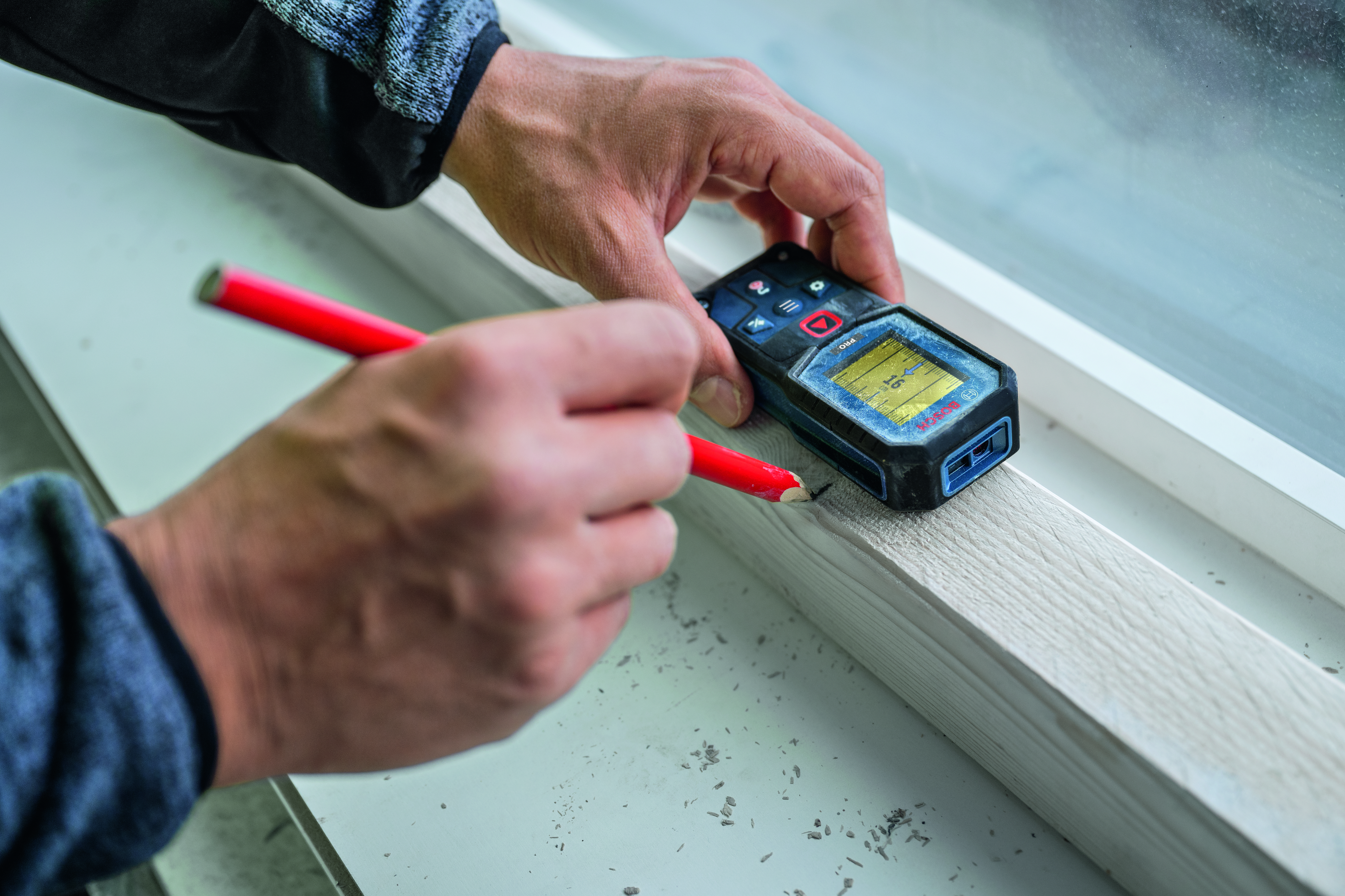 Laseretäisyysmittalaite Bosch PRO GLM60-31 2xAA