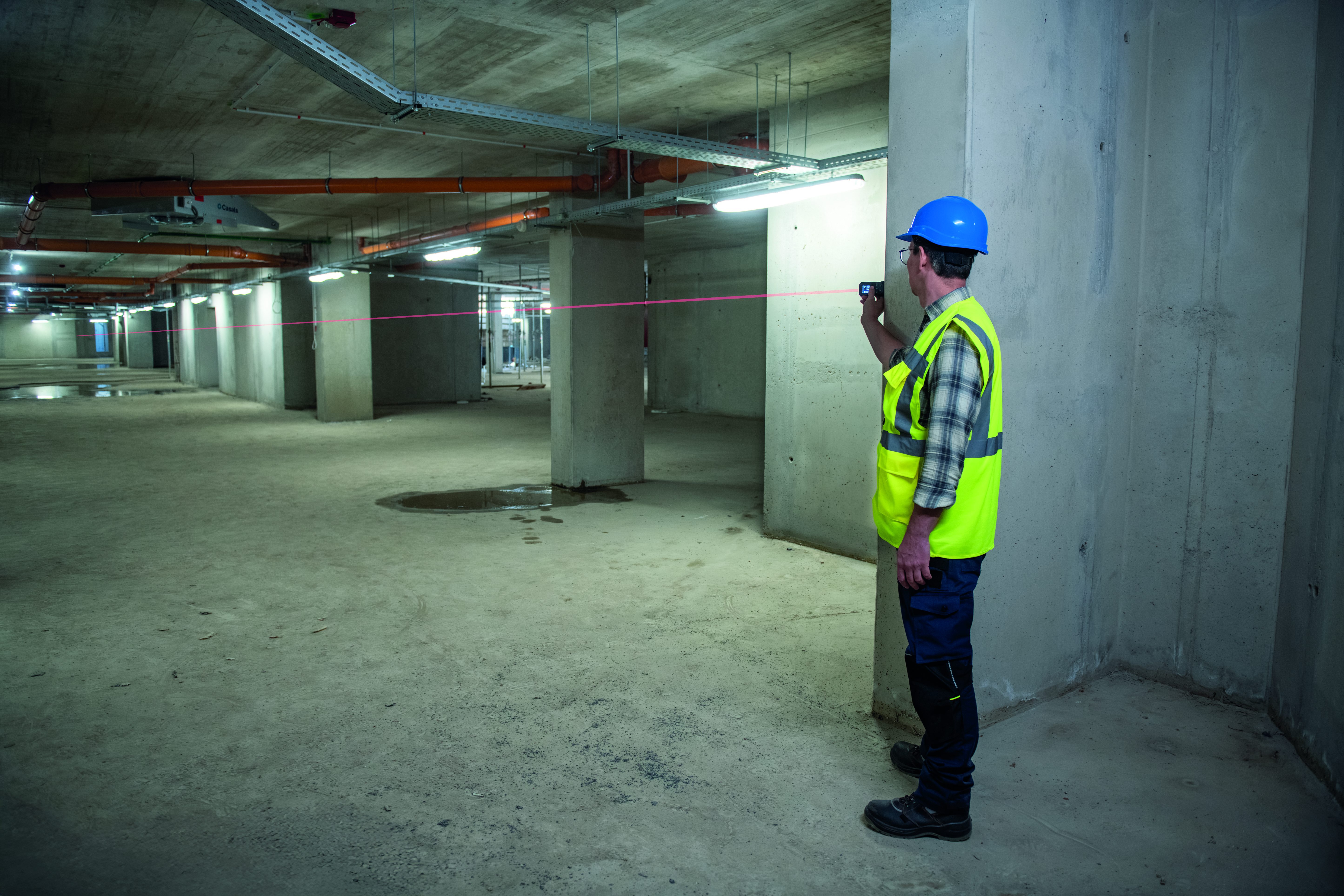 Laseretäisyysmittalaite Bosch PRO GLM80-35C 2xAA