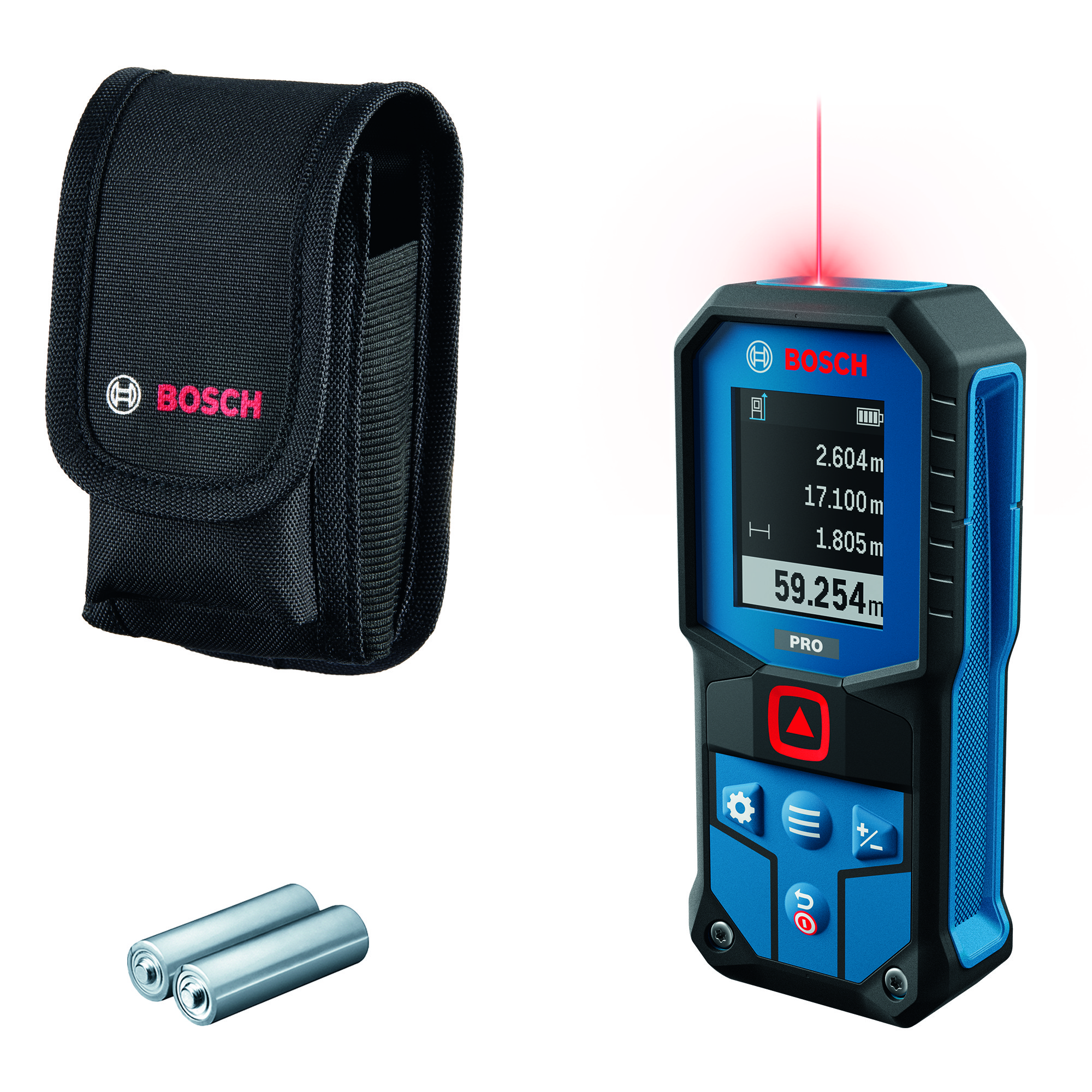 Laseretäisyysmittalaite Bosch PRO GLM60-31 2xAA