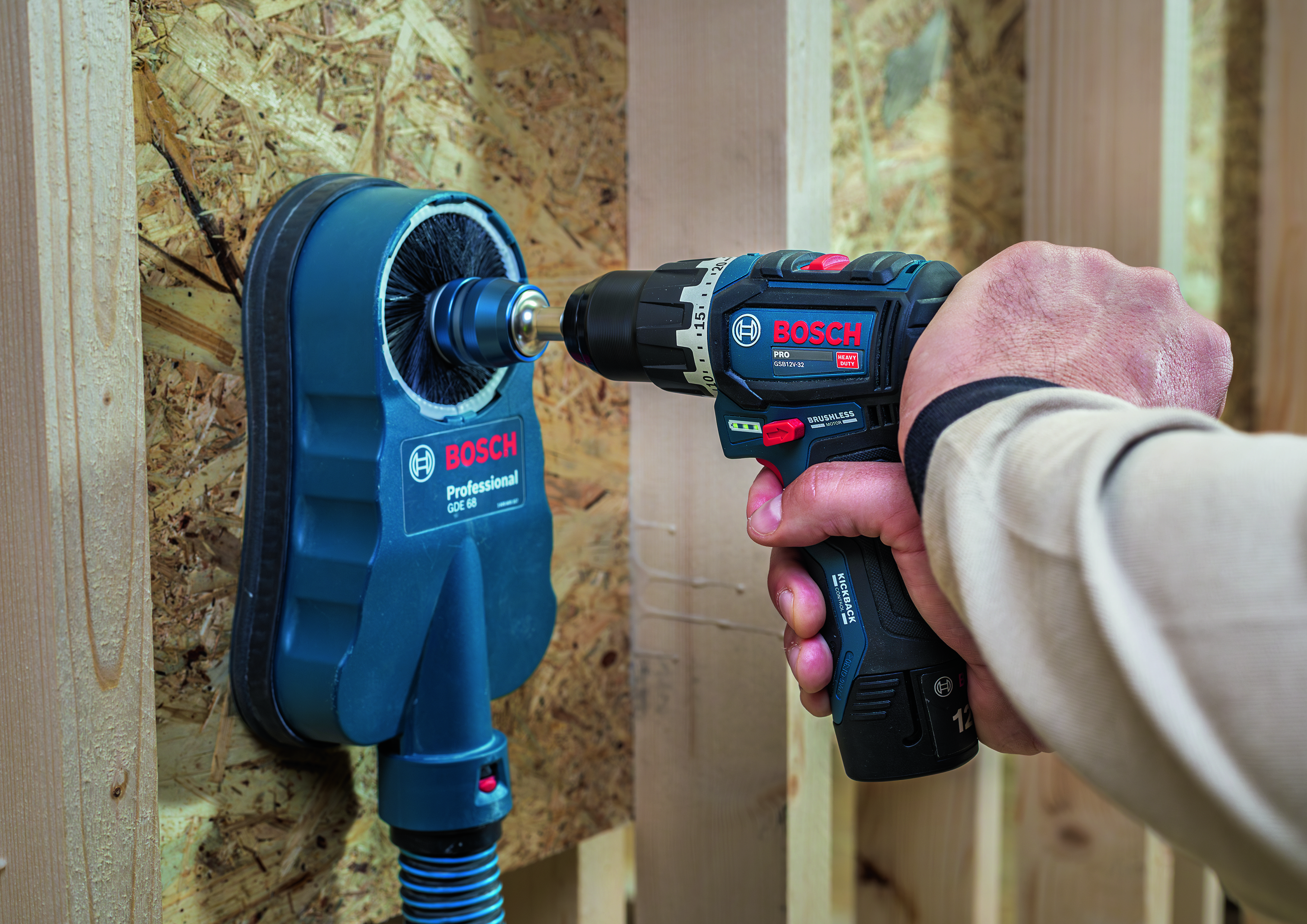 Akkuiskuporakone Bosch PRO GSB12V-32 2x2Ah L-Boxx