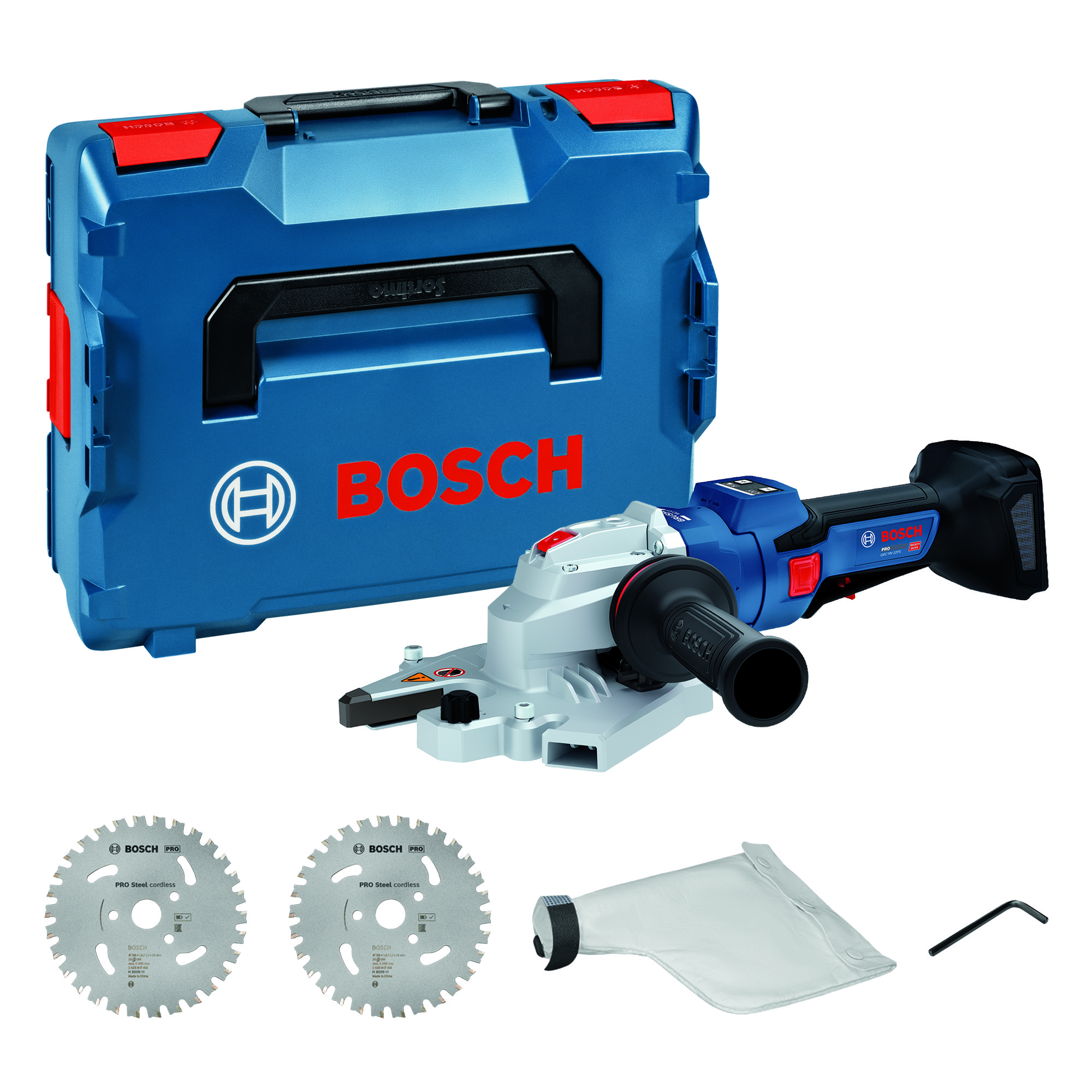 Akkuraudoitusleikkuri Bosch PRO GBC18V-32 Solo L-Boxx