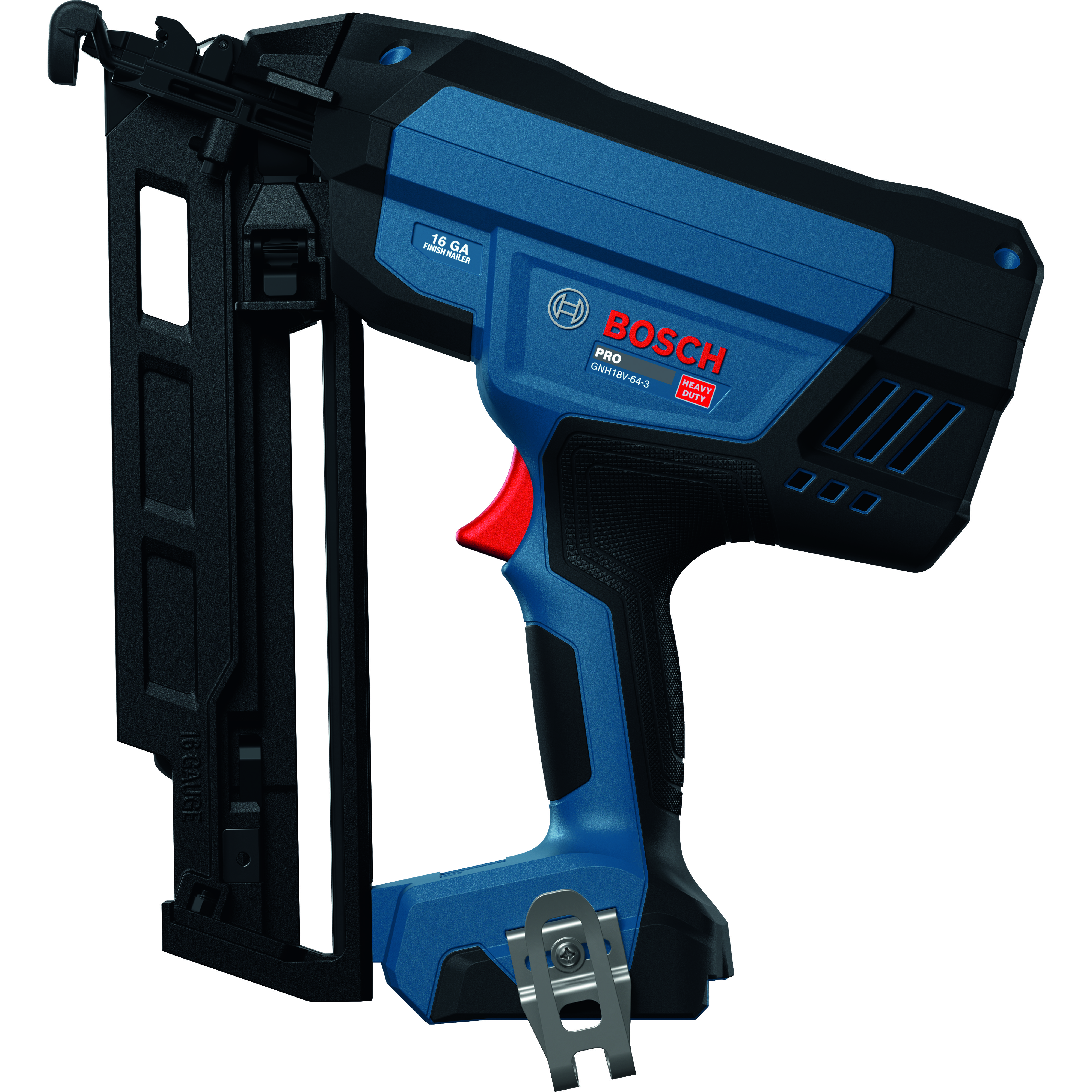 Akkuviimeistelynaulain Bosch PRO GNH18V-64-3 Solo