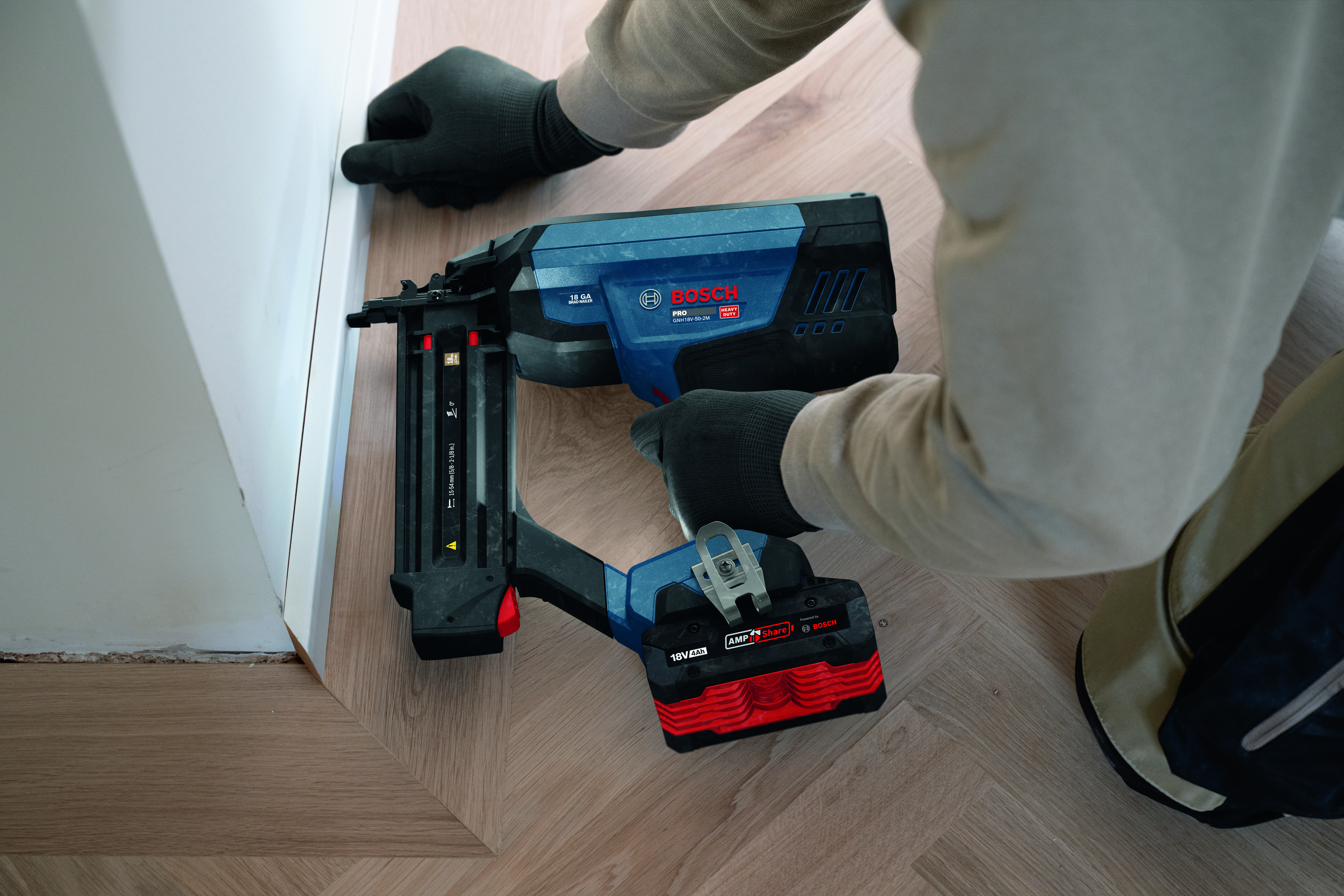 Akkuviimeistelynaulain Bosch PRO GNH18V-50-2M Solo