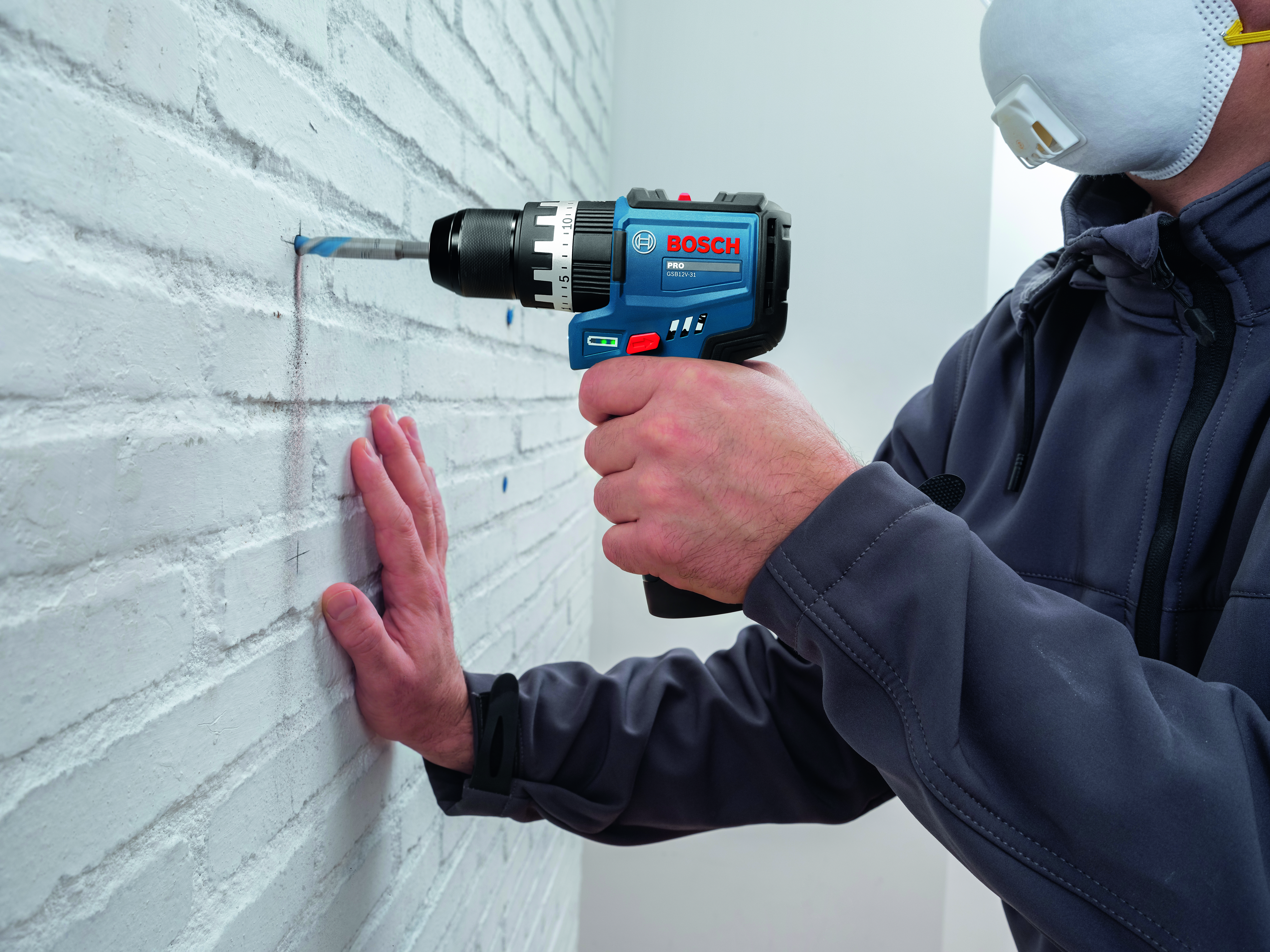 Akkuiskuporakone Bosch PRO GSB12V-31 2x2Ah