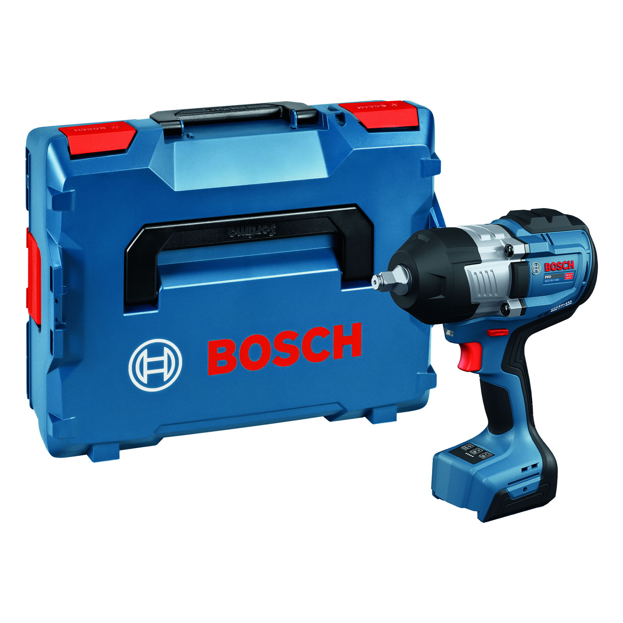 Akkuiskumutterinväännin Bosch PRO GDS18V-1400 Solo L-Boxx