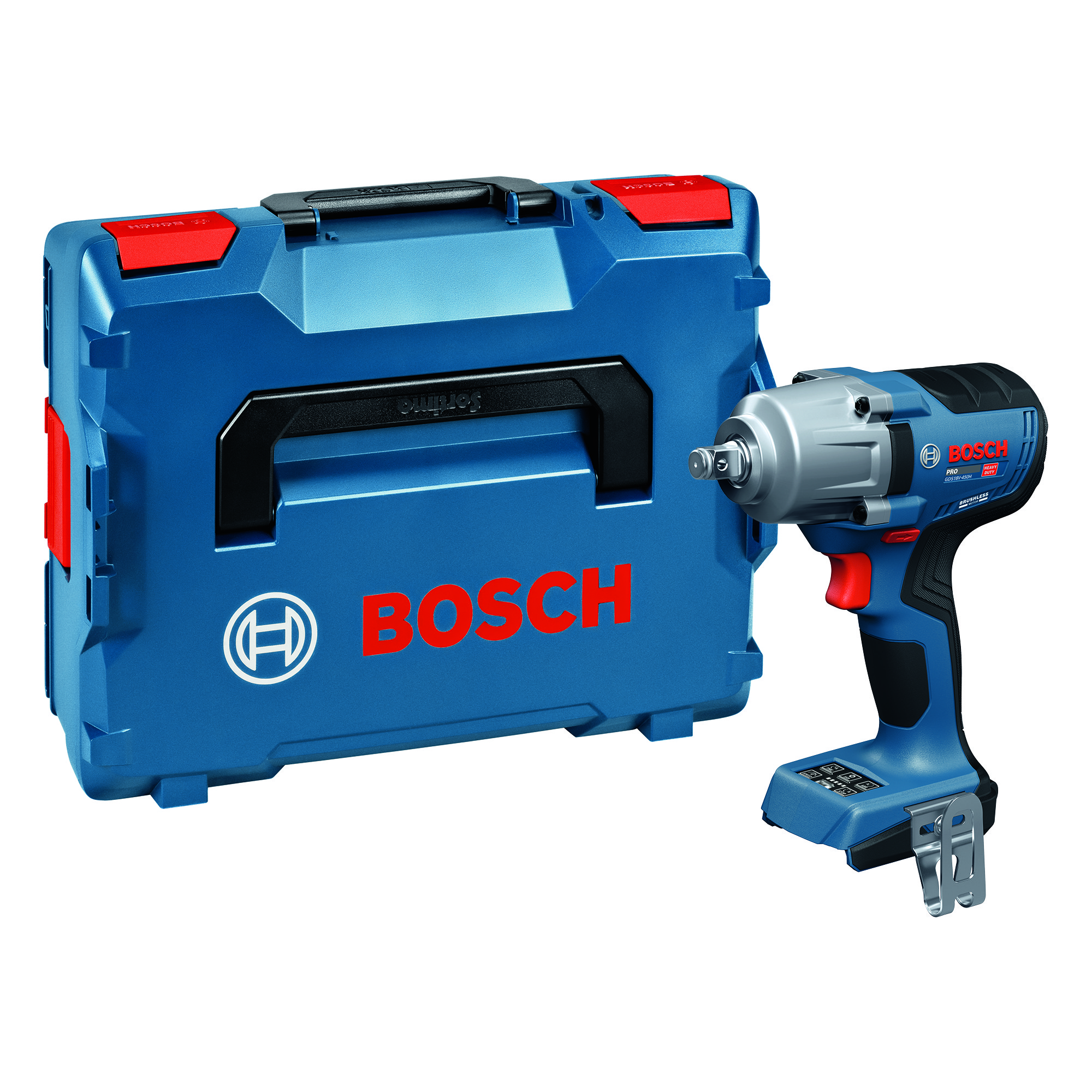 Akkuiskumutterinväännin Bosch PRO GDS18V-450H Solo L-Boxx