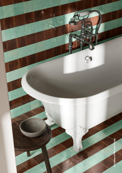 Seinä/lattialaatta Lume 10x10 Caramel Lux 0,72m²