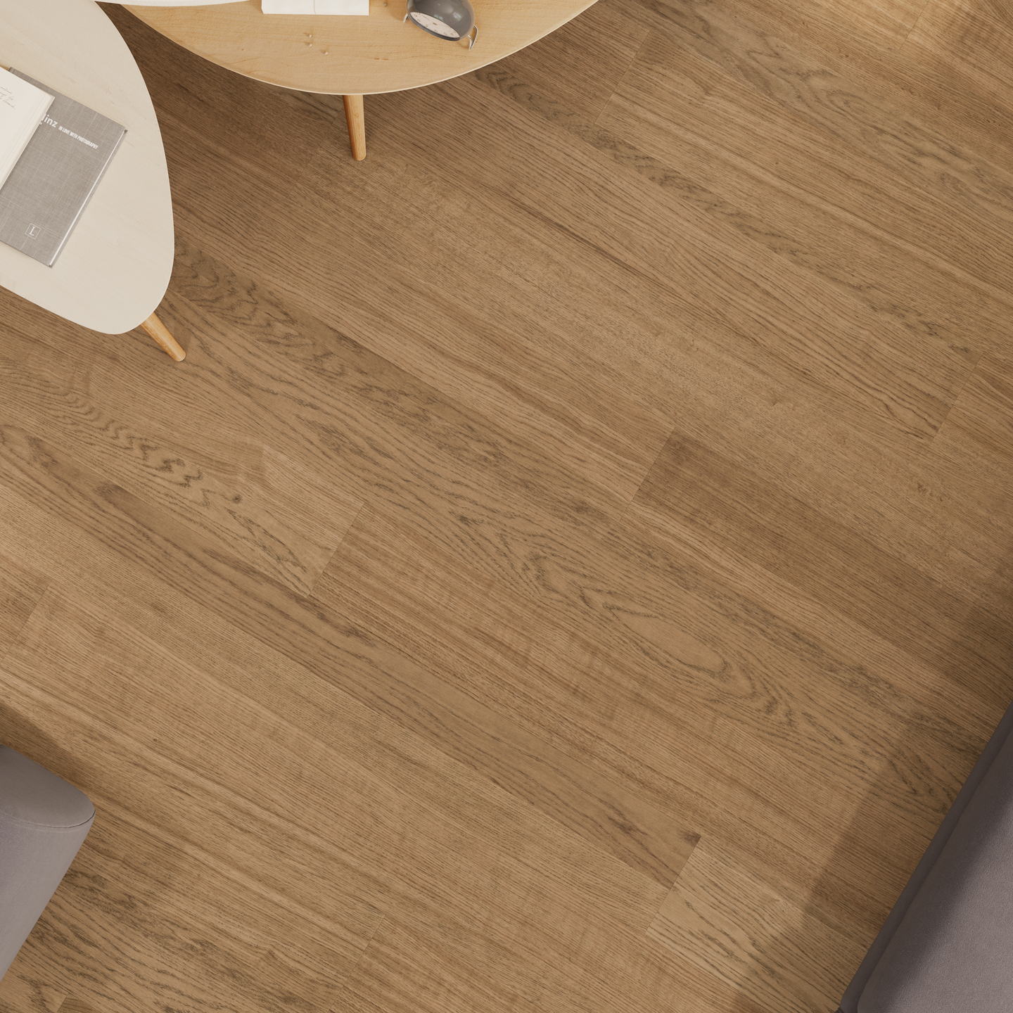Kovetettu puulattia Woodura Vista Multistrip Tammi Brown 9x200x2030mm 2,436