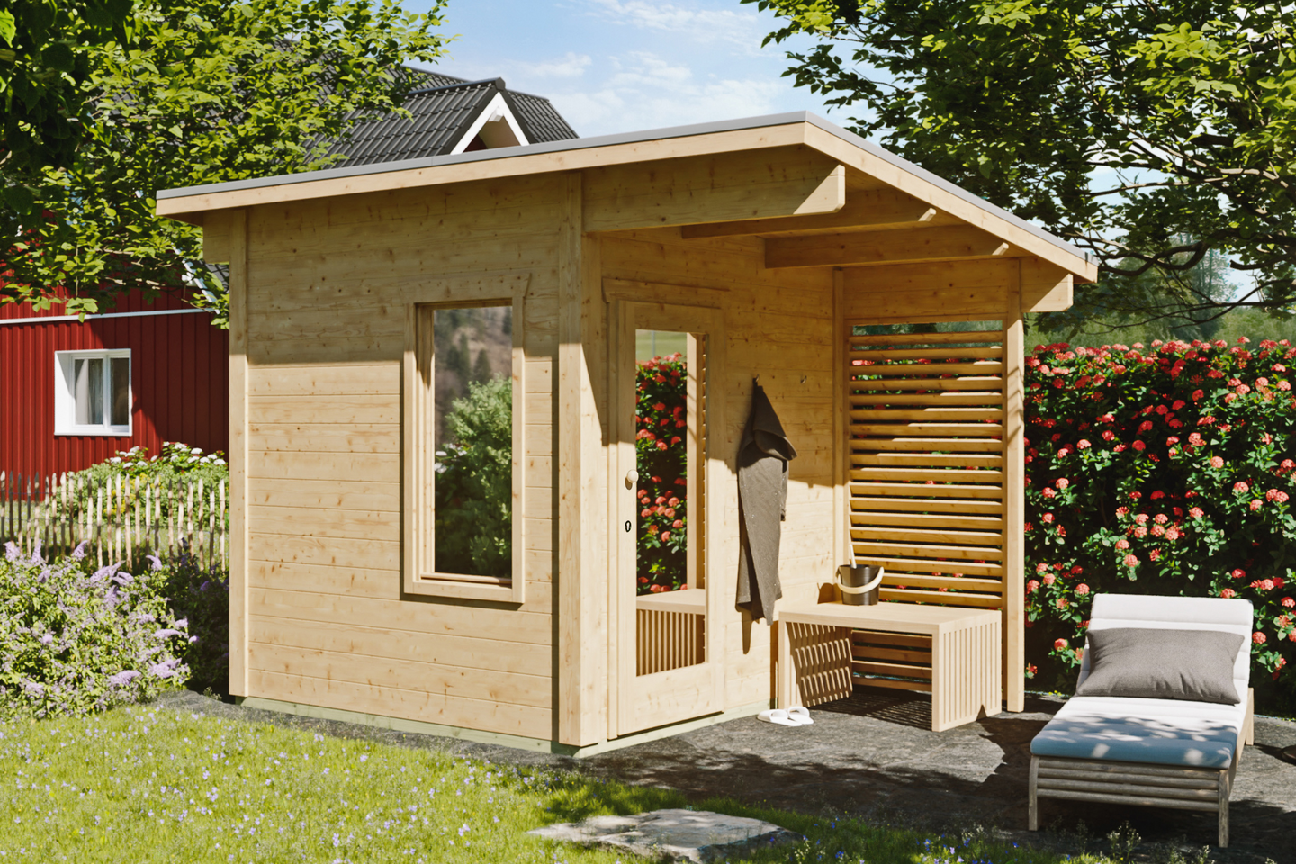 Pihasauna Goodiy Kastrup 5m² + 2,5m²